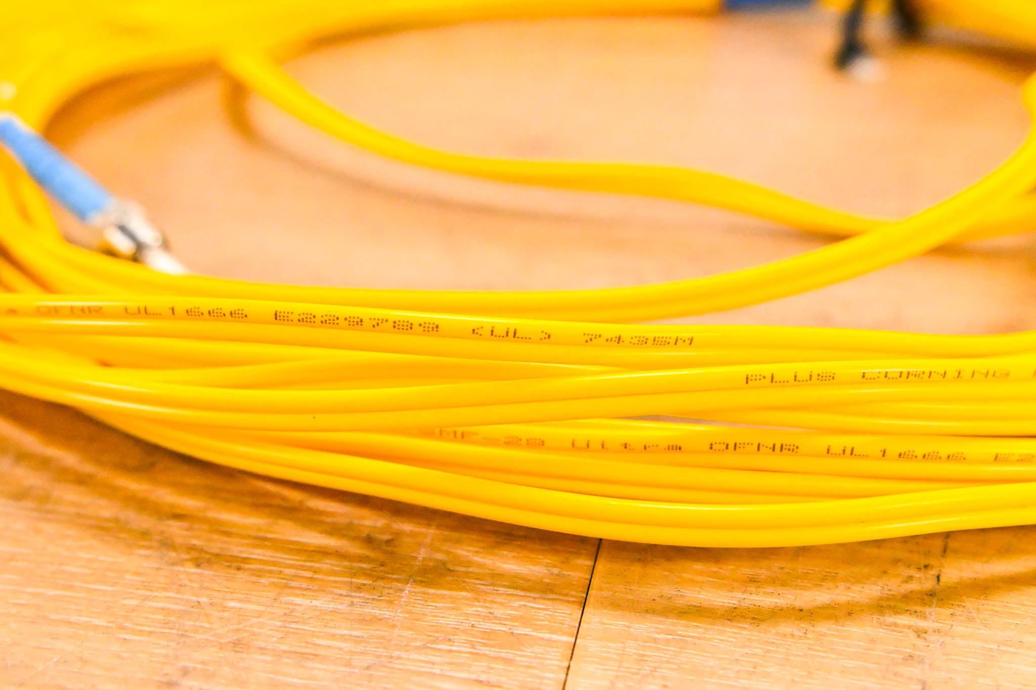 Corning SMF-28 Ultra ST-ST Duplex Single Mode Fiber Cable - 20'