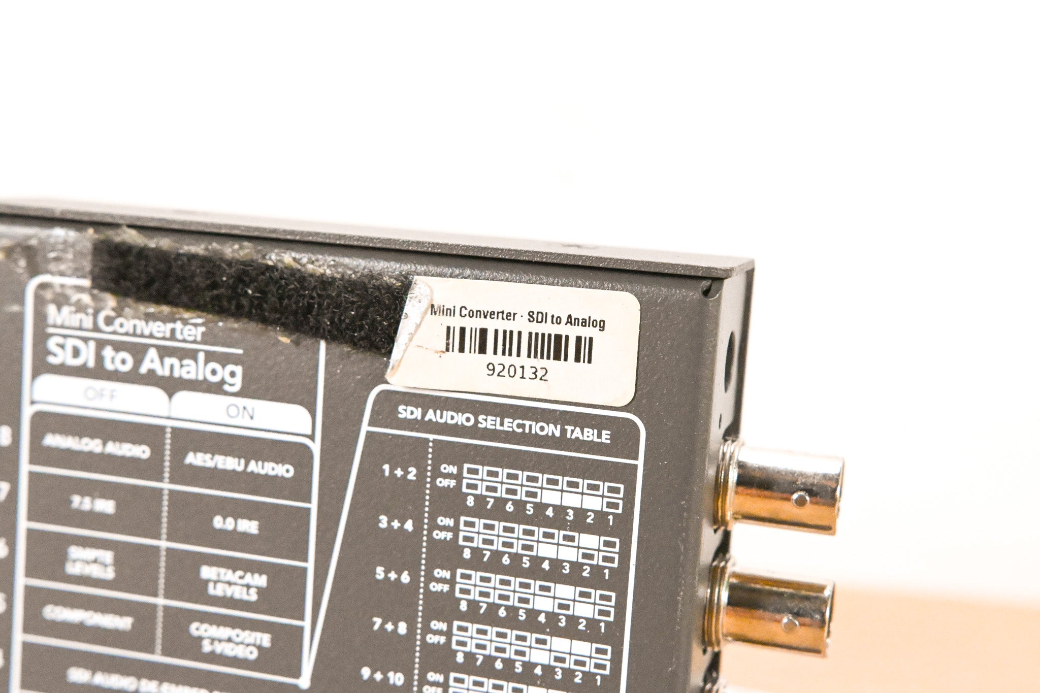 Blackmagic Design Mini Converter SDI to Analog (NO POWER SUPPLY)