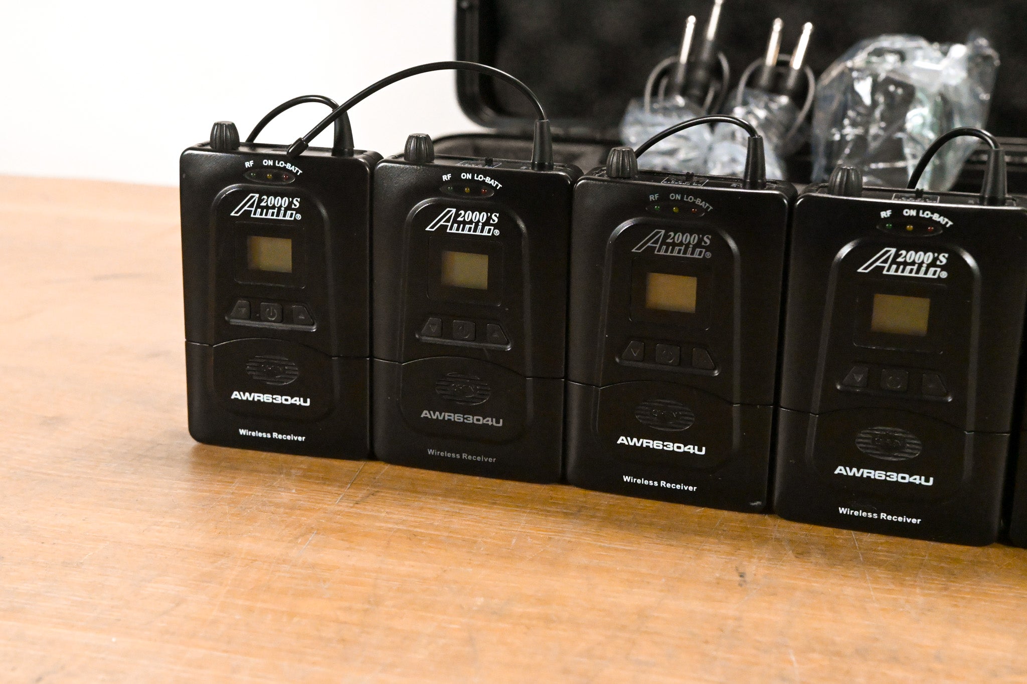 Audio2000's AWM630BU IEM System w/ six Bodypack Receivers: 573-597.8 MHz