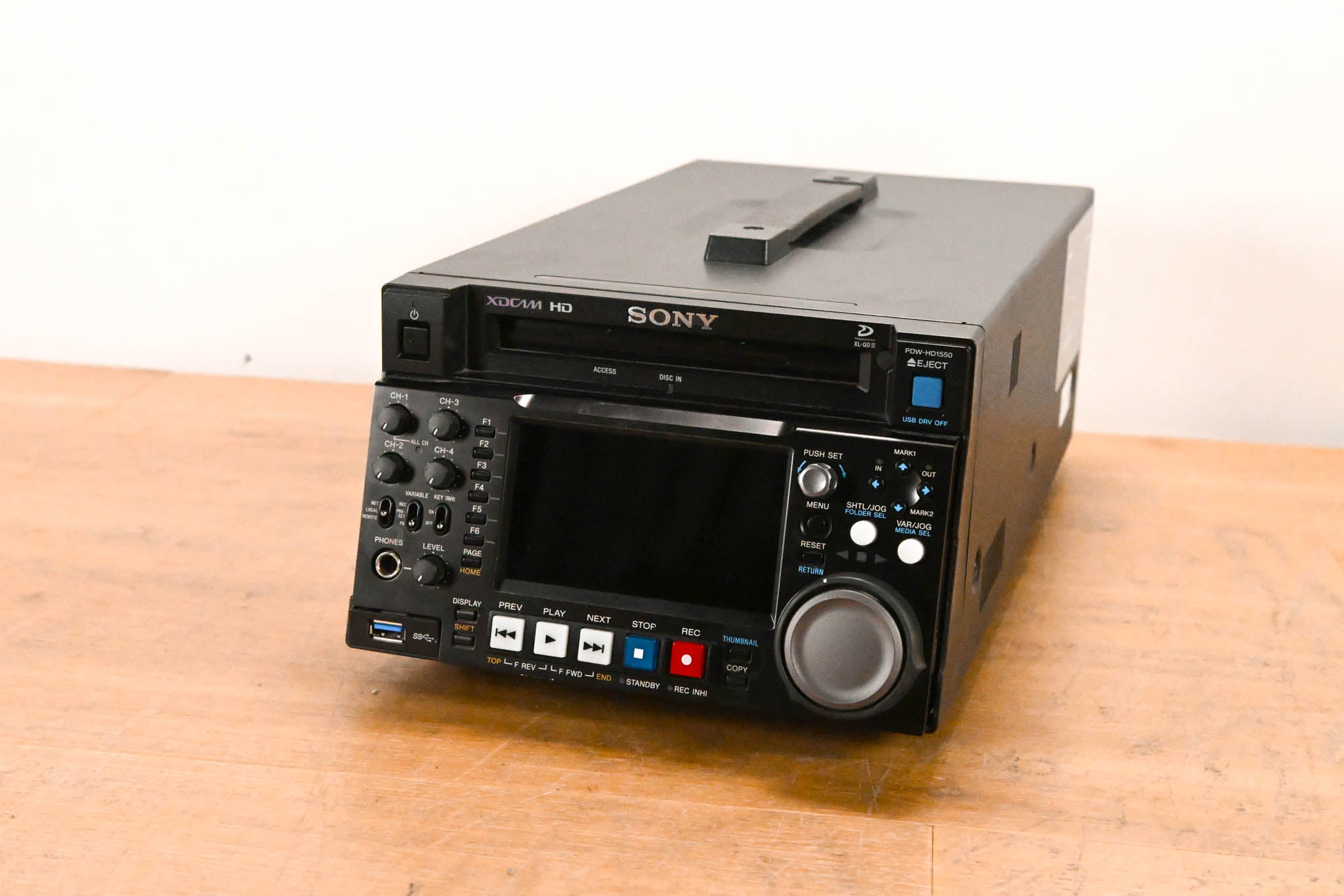 Sony PDW-HD1550 XDCAM HD422 Professional Disk Recorder/Player