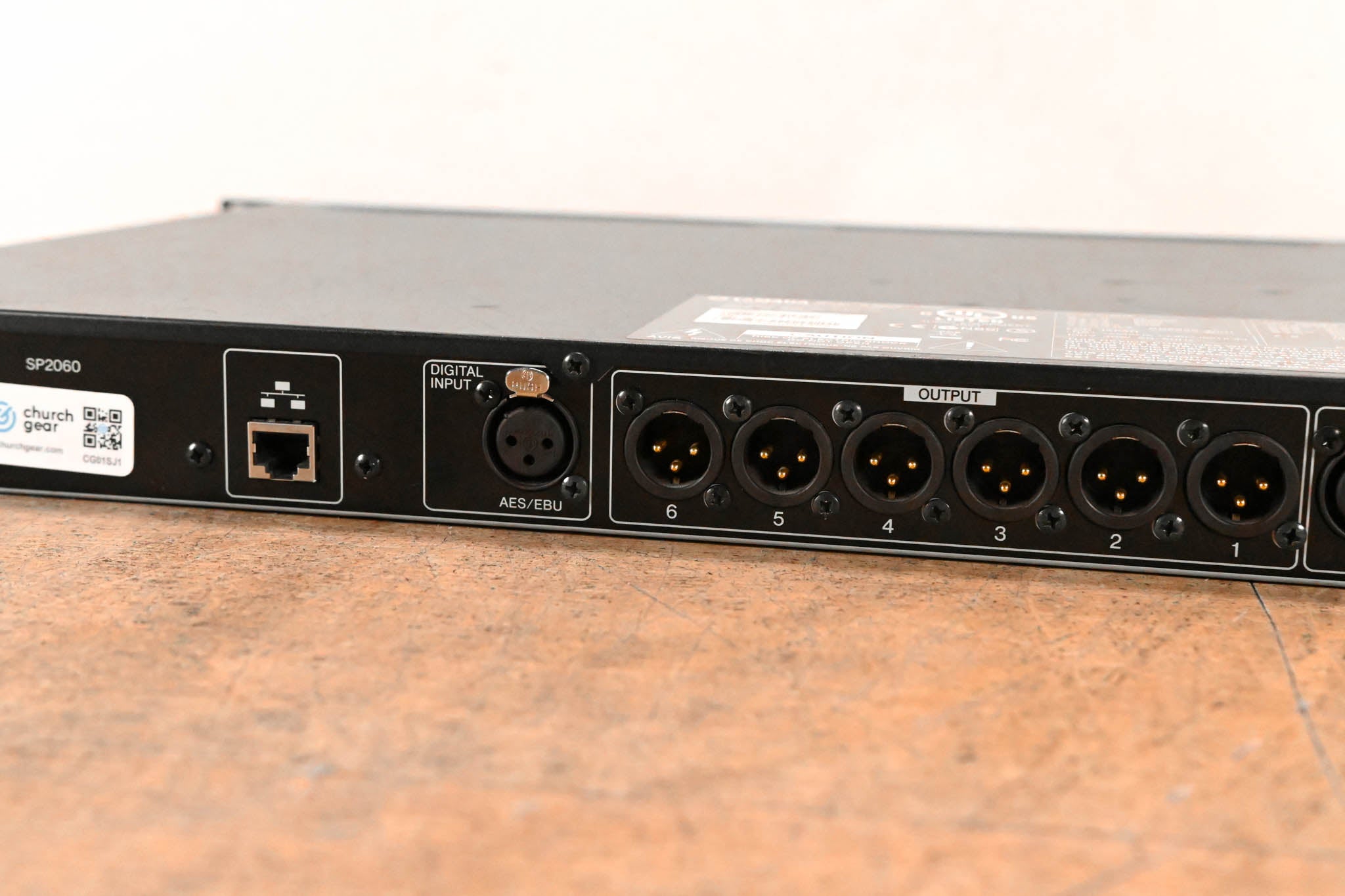 Yamaha SP2060 Digital Speaker Management Processor