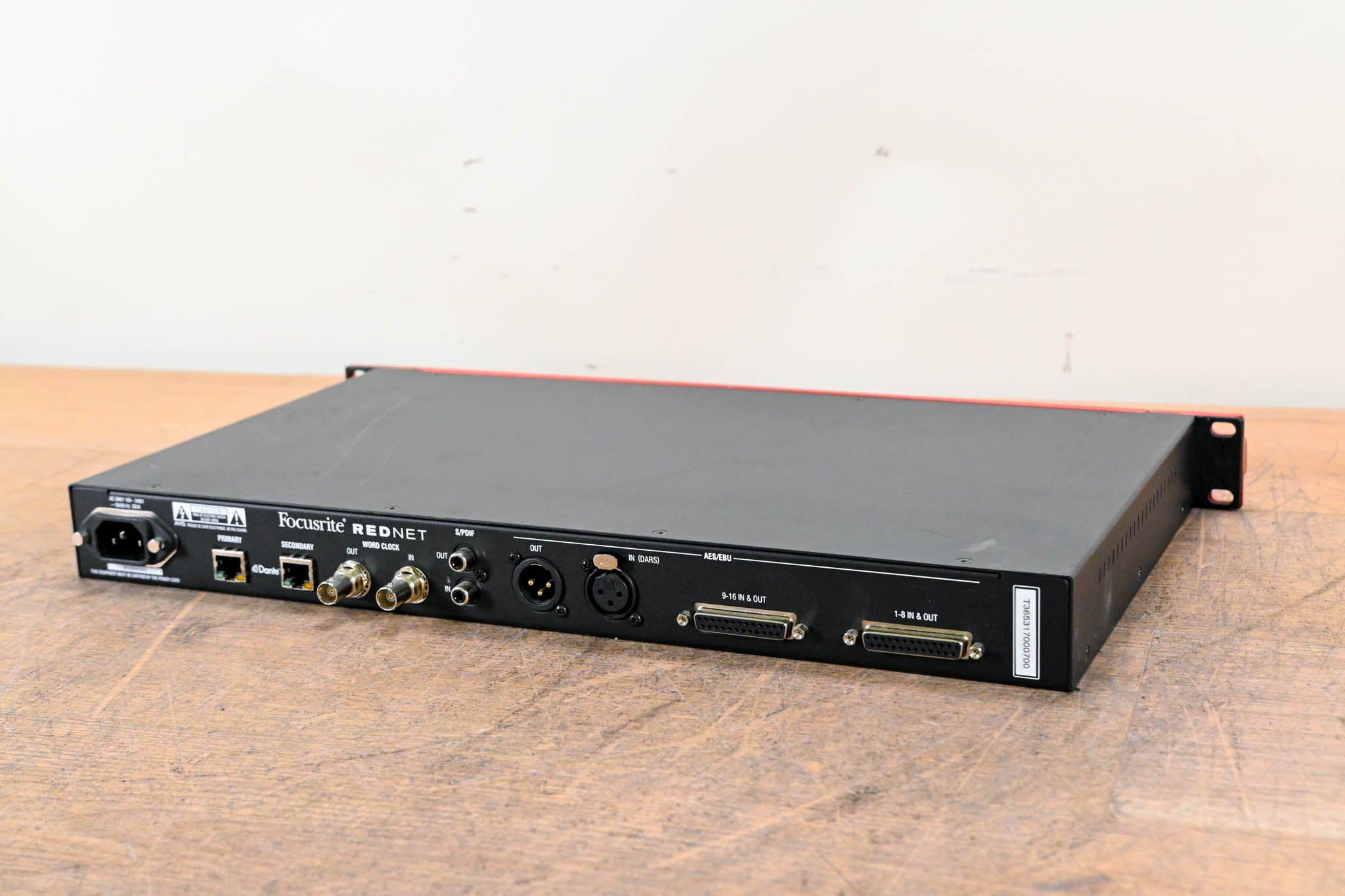 Focusrite RedNet D16 AES Dante-Equipped Digital Audio Interface