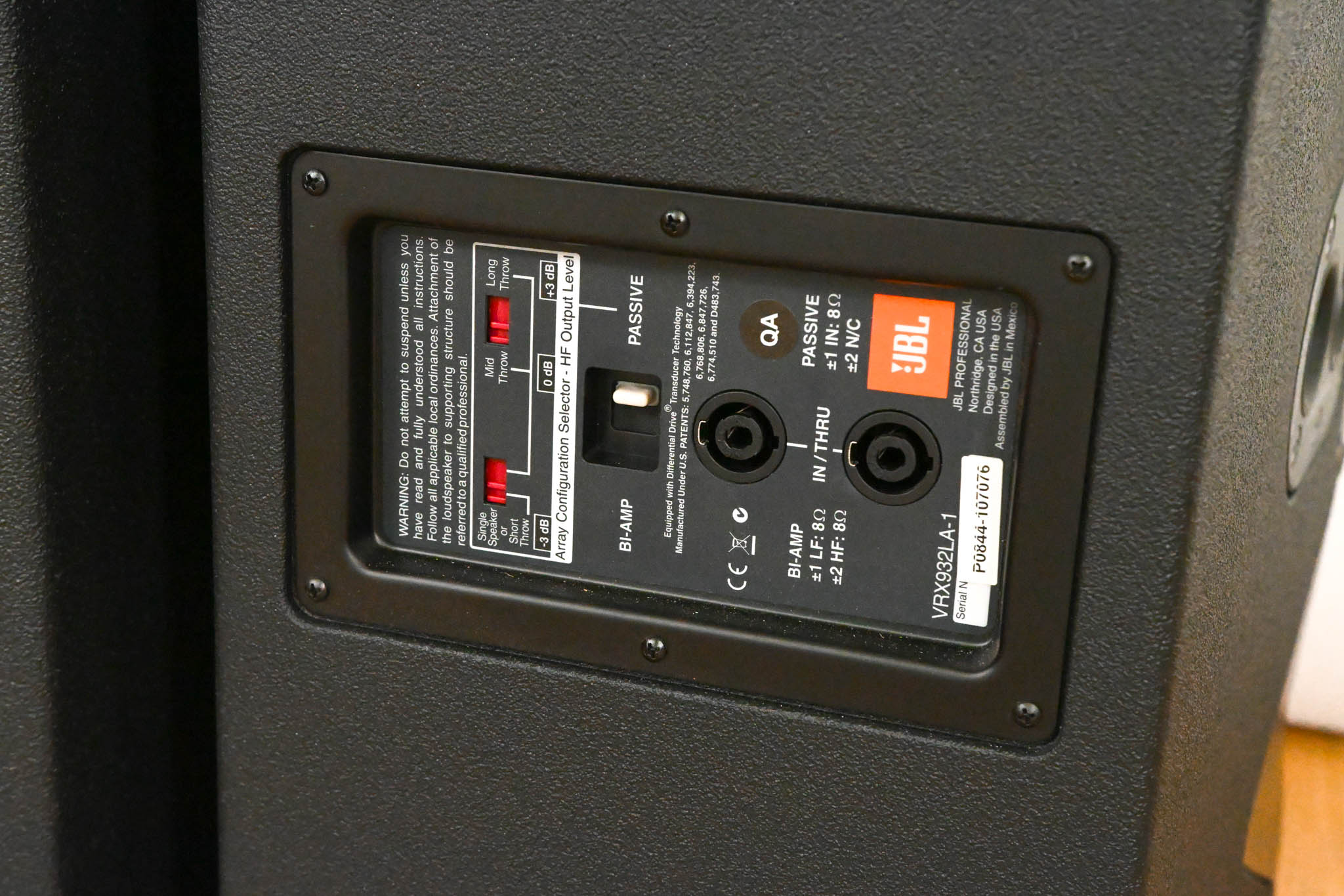JBL VRX932LA-1 12" Two-Way Line Array Loudspeaker System (PAIR)