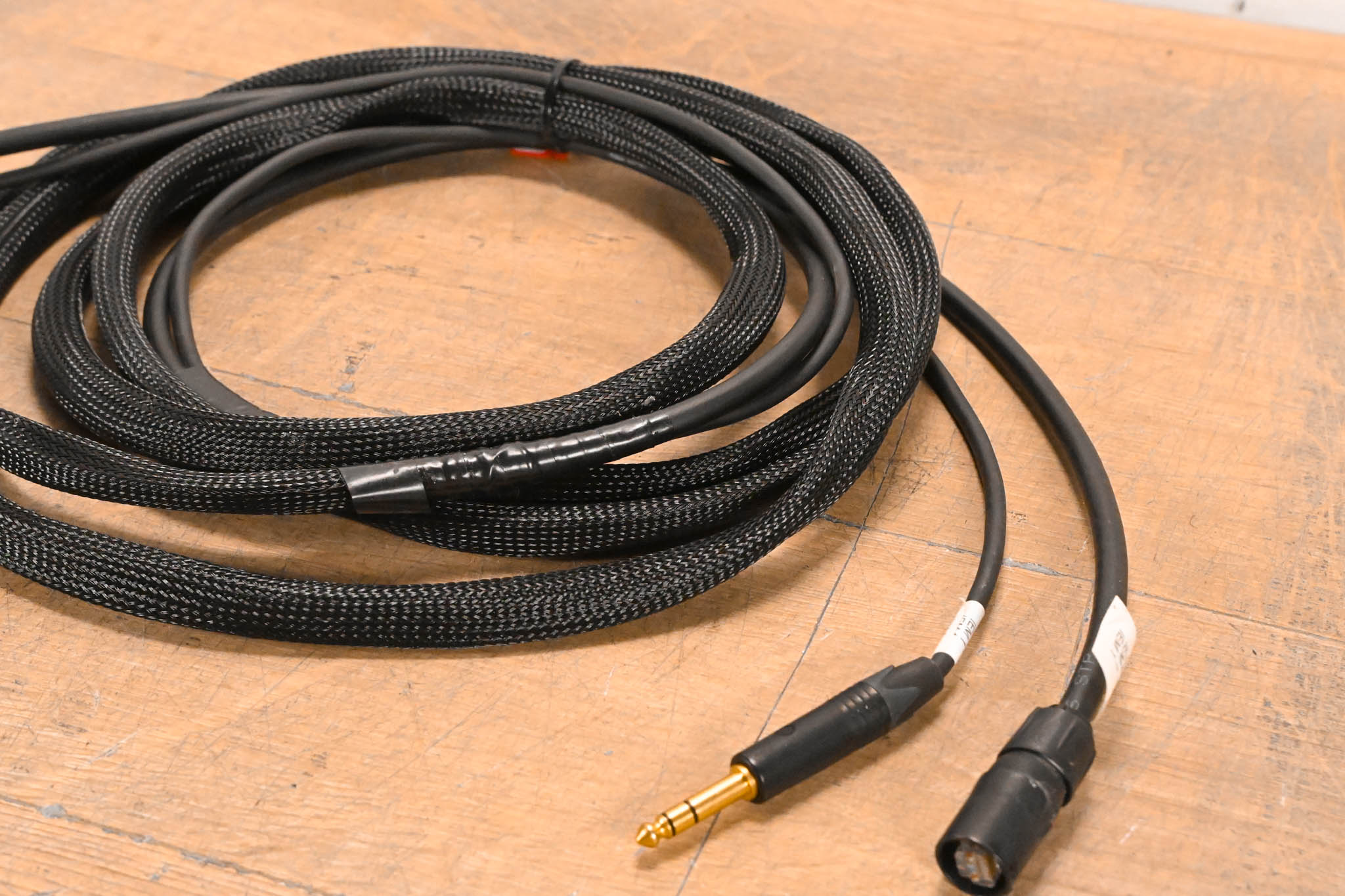 Unbranded 1/4" TRS and EtherCON RJ45 Loom - 15'