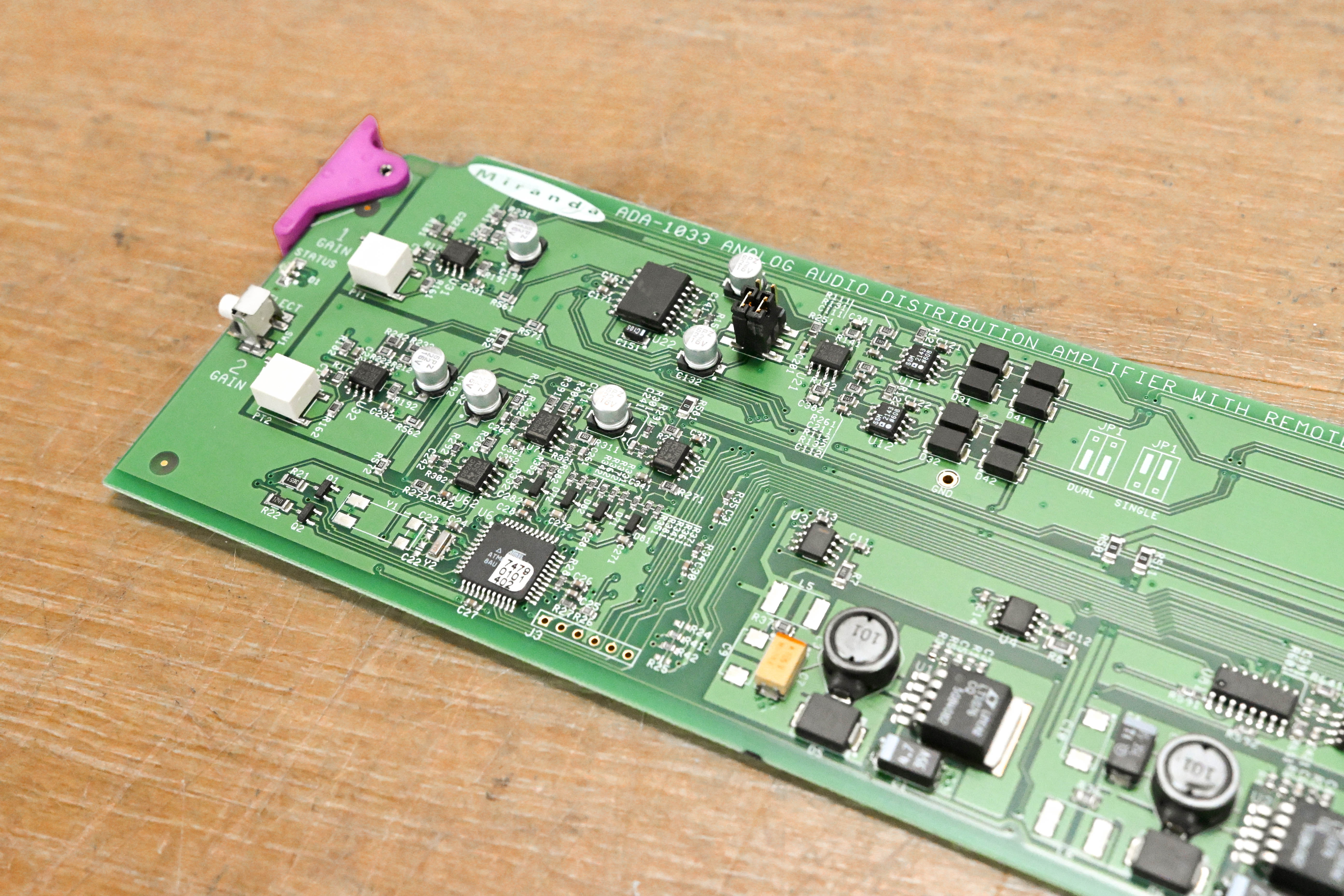 Miranda ADA-1033 Analog Audio Distribution Amplifier with Remote Gain