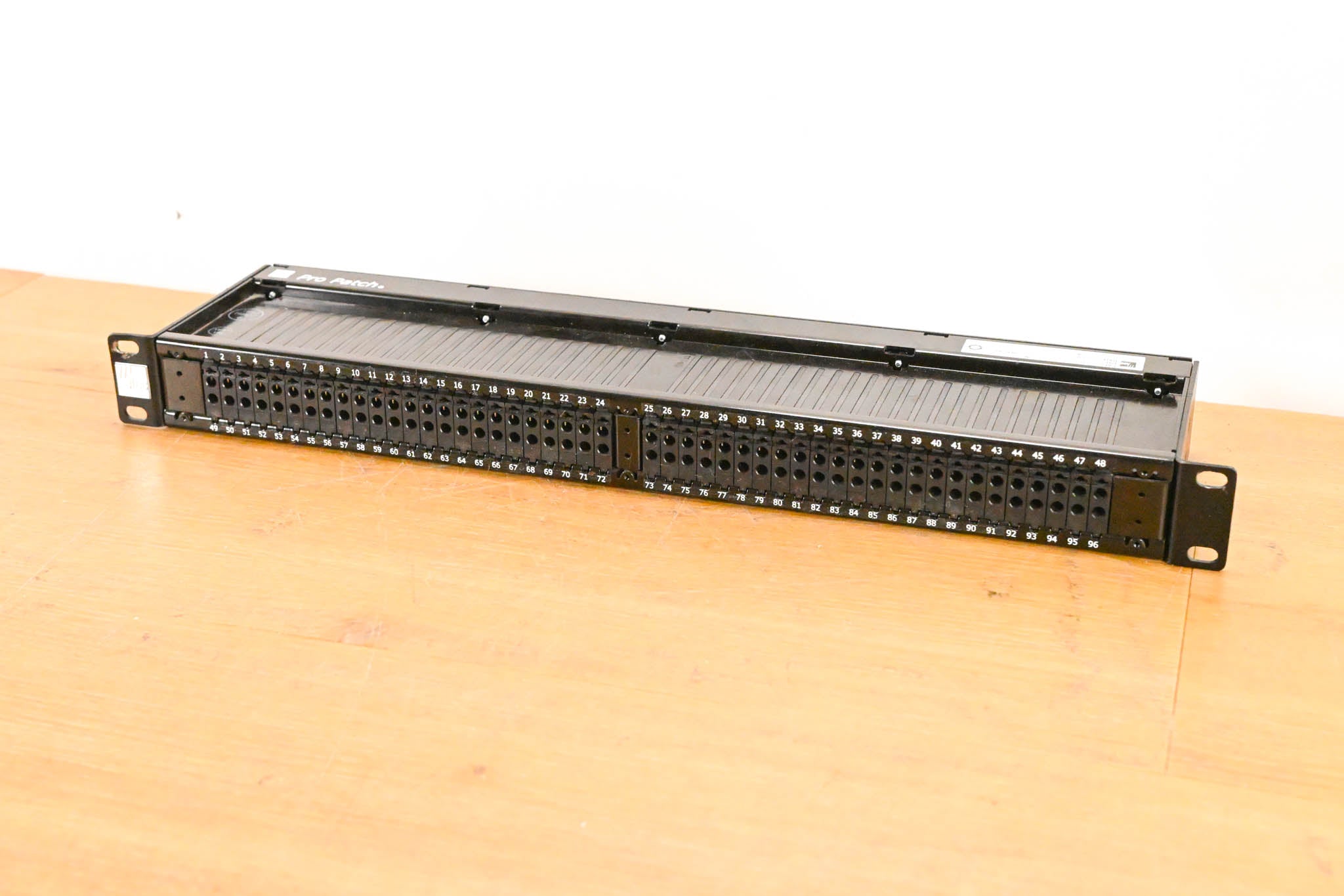 ADC PPP1248-E3-HN-S Pro Patch 1RU 96-Point Patchbay