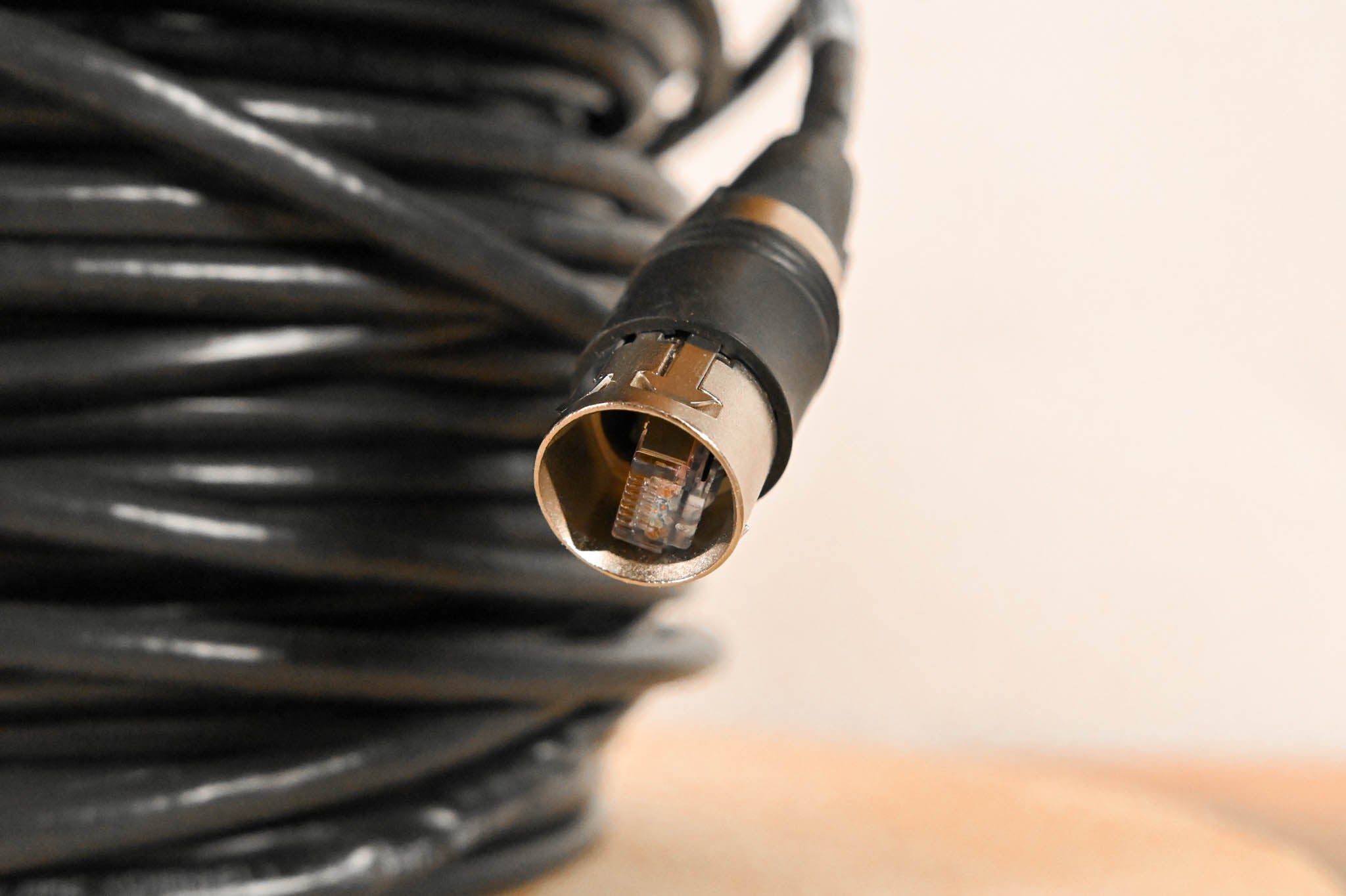 Laird CAT6-EC-RJ-250 10GX Cat6 etherCON to RJ45 Ethernet Cable - 250 ft