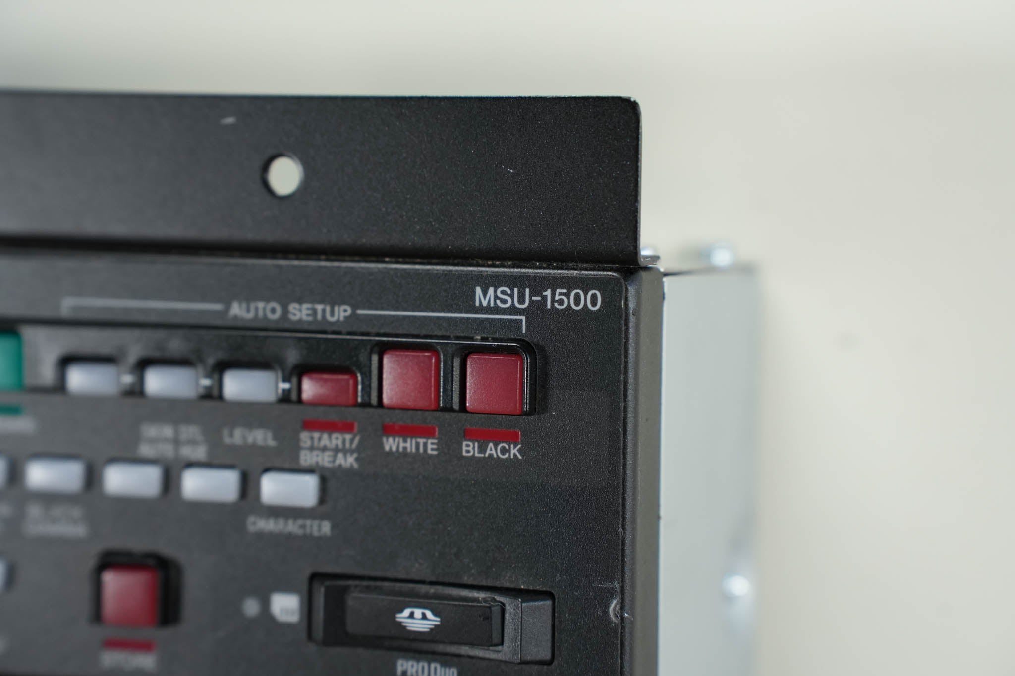 Sony MSU-1500 Master Setup Unit