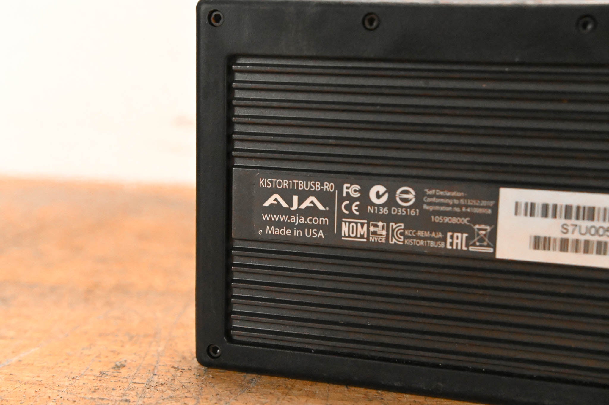 AJA KISTOR1TBUSB-R0 1TB KiStor Solid State Drive for Ki Pro