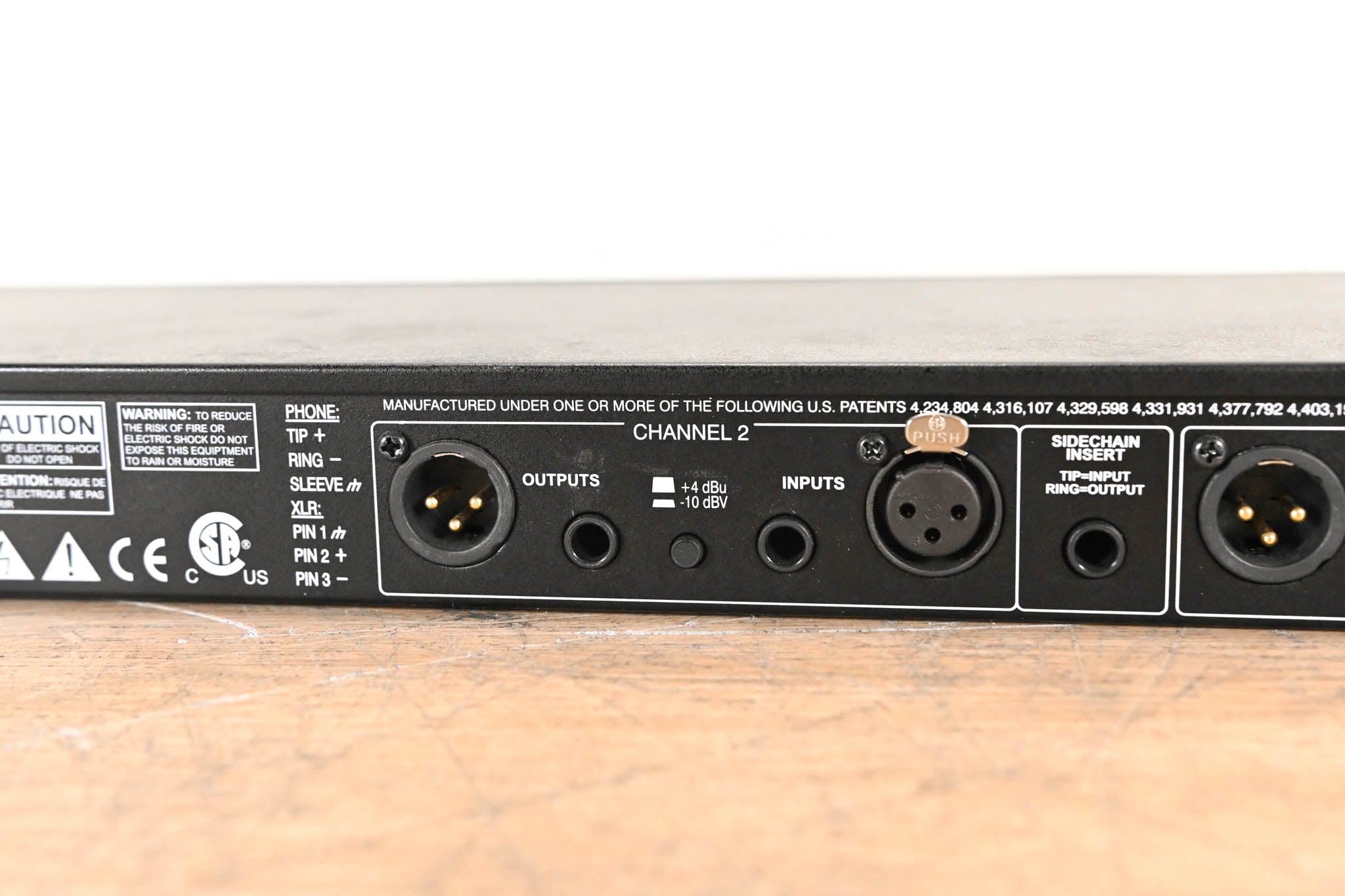 dbx 266XL 2-Channel Compressor/Gate