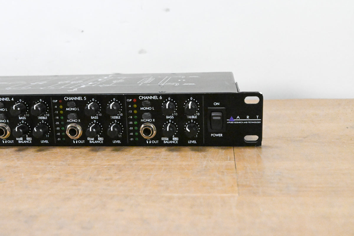 ART HeadAmp6Pro 6-Channel Headphone Amplifier
