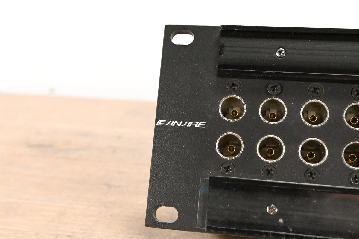 Canare 26DV-2U Digital Video Patchbay w/ DVJA-S 75Ω Modules