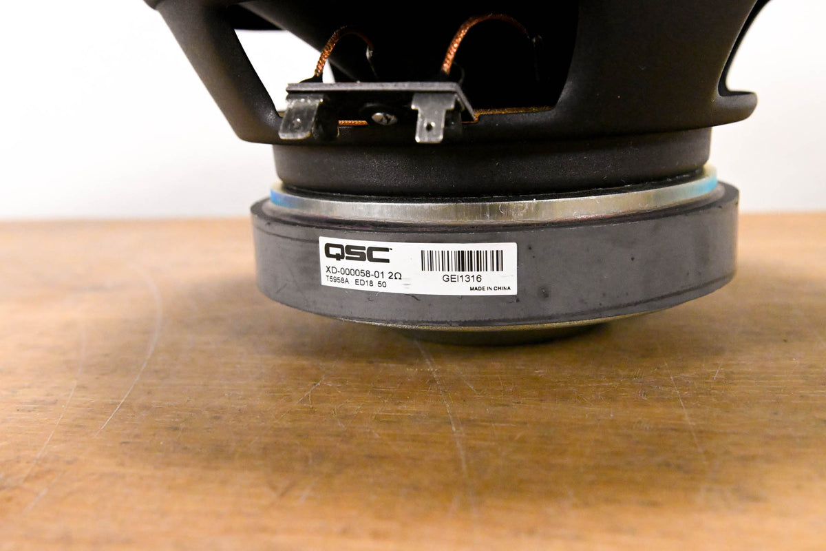 QSC XD-000058-01 8" Woofer Replacement Driver for K8.2 - 2 Ohm