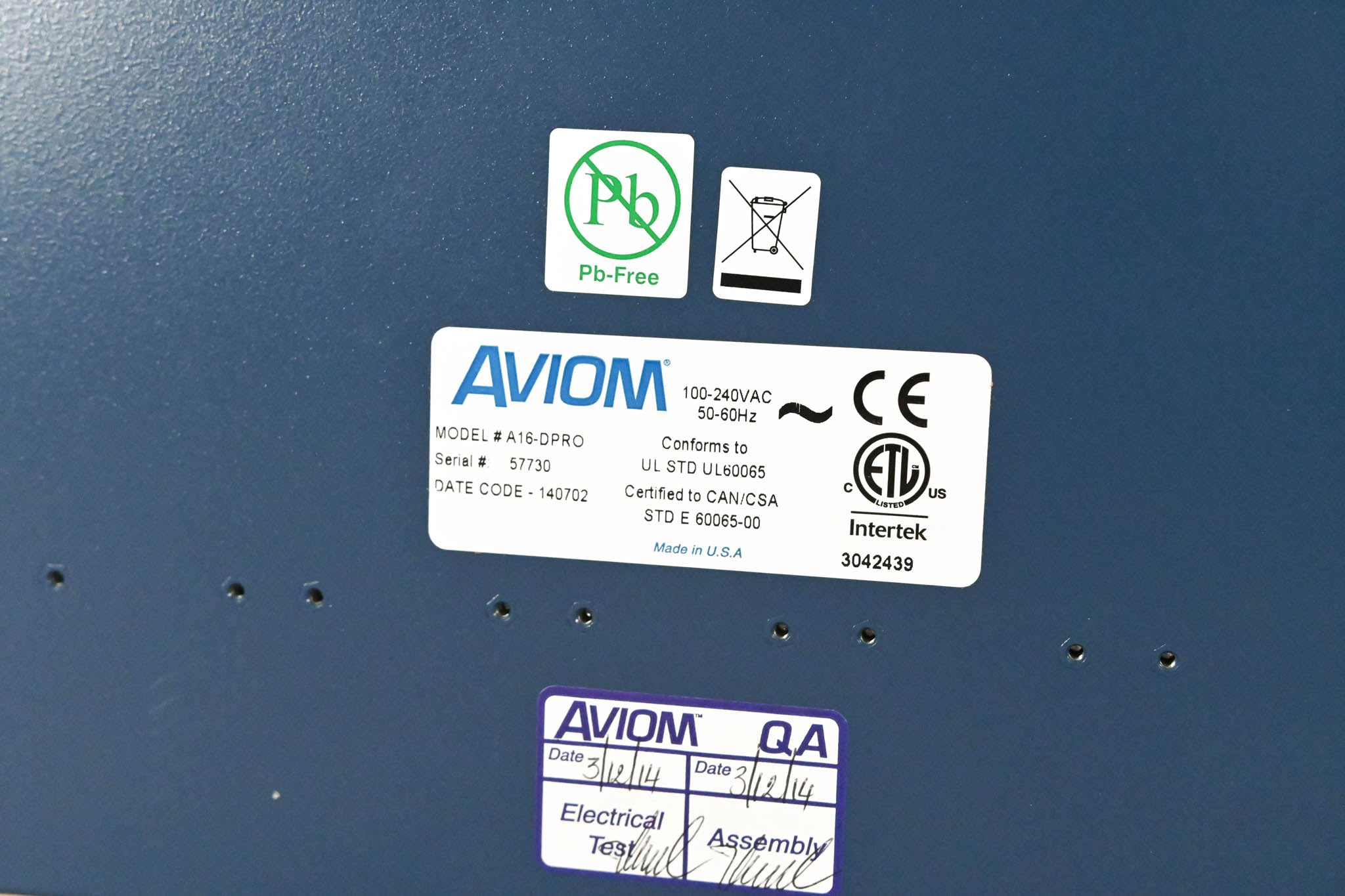 Aviom A-16D Pro A-Net Distributor