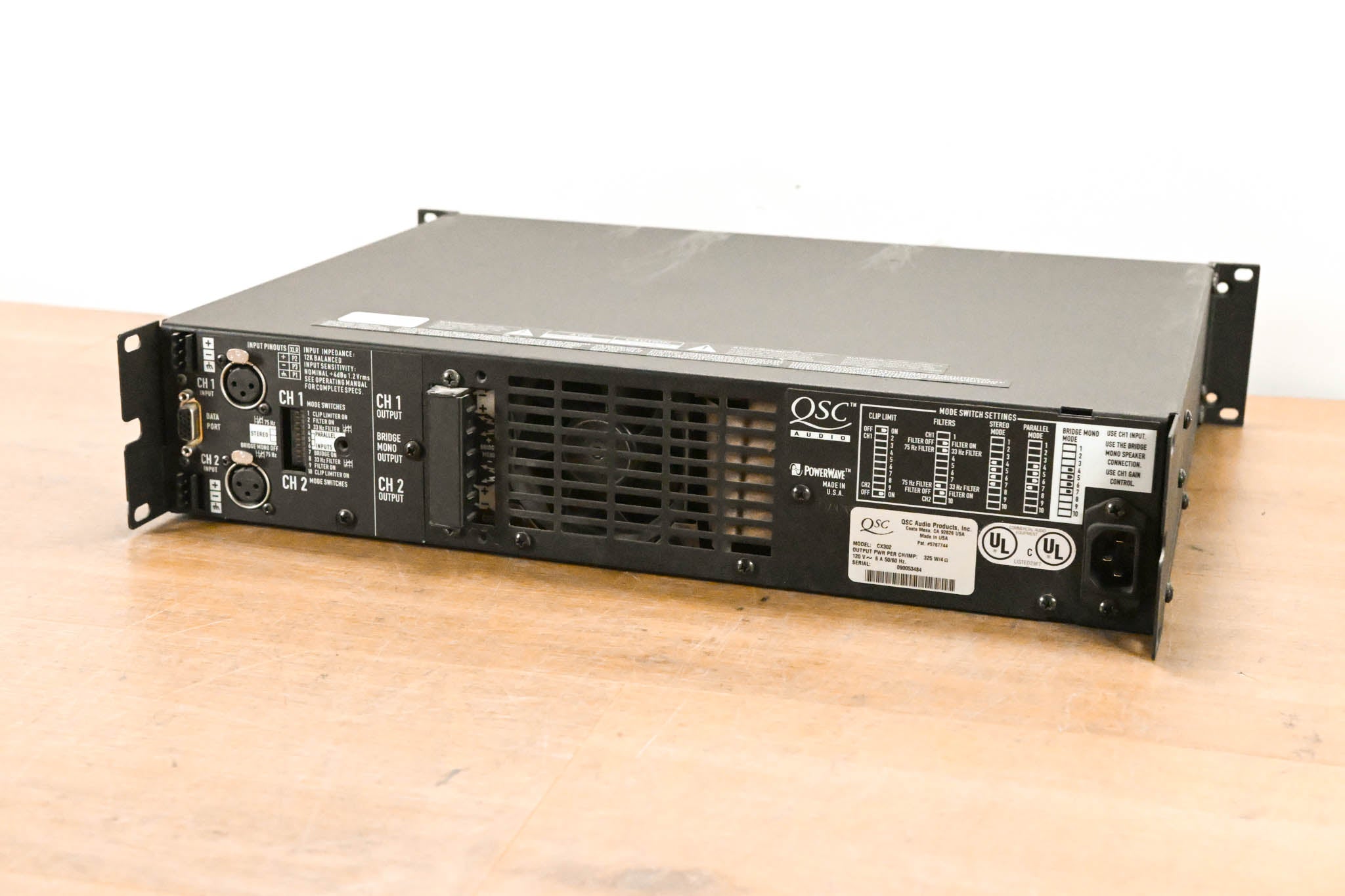 QSC CX302 2-Channel Power Amplifier