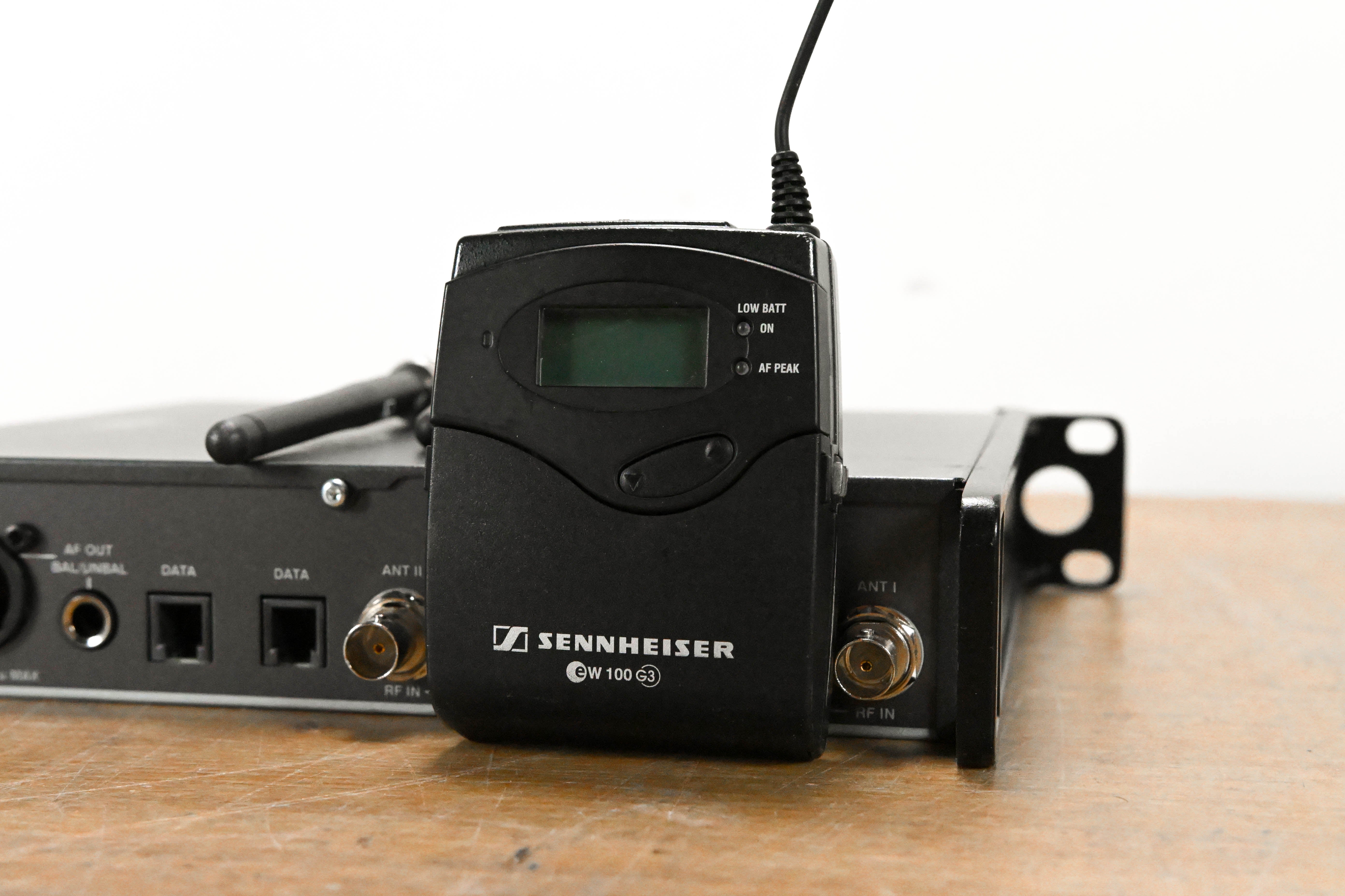 Sennheiser ew 100 G3 Bodypack Wireless System - A Range NO POWER SUPPLY