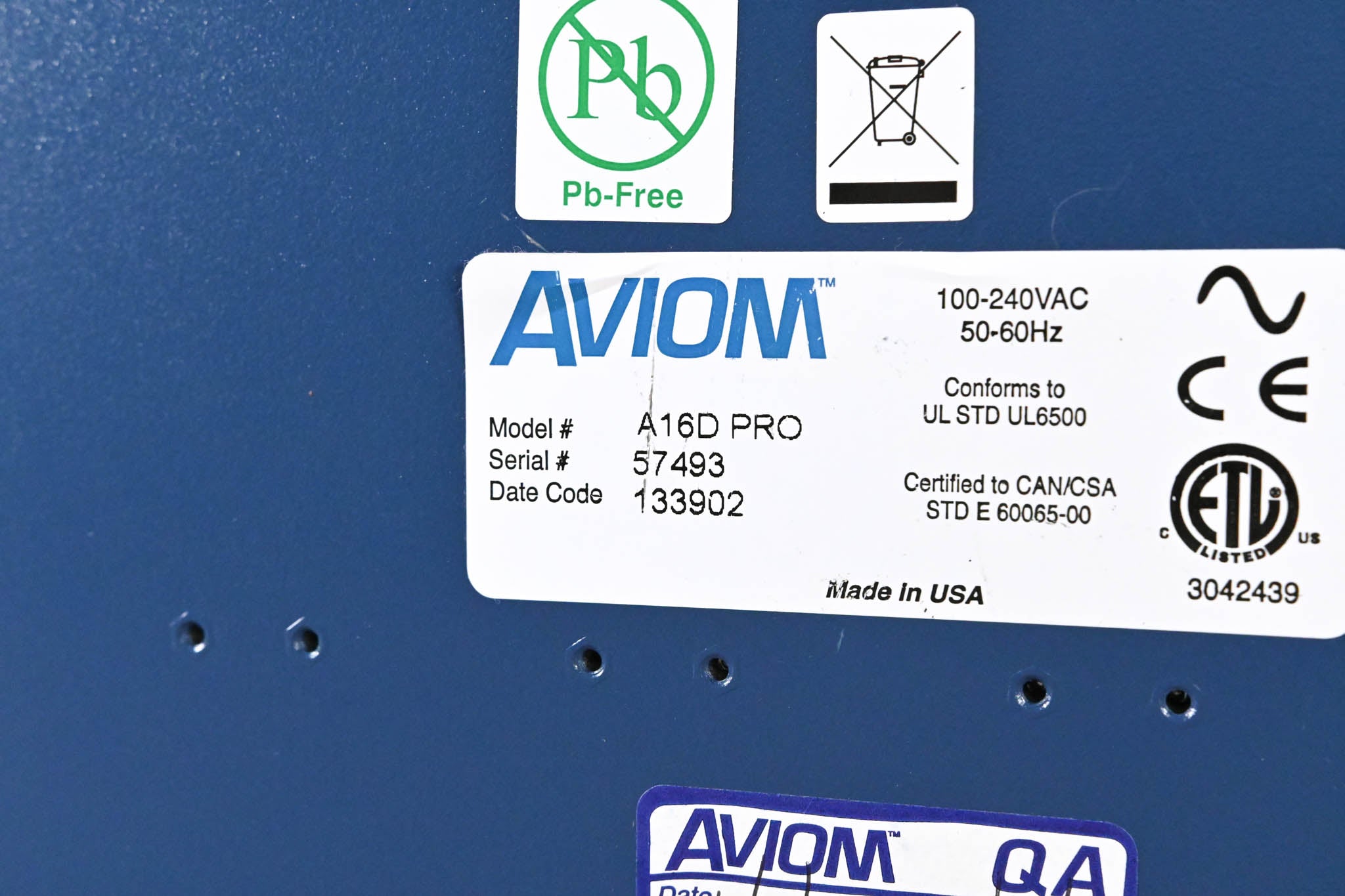 Aviom A-16D Pro A-Net Distributor