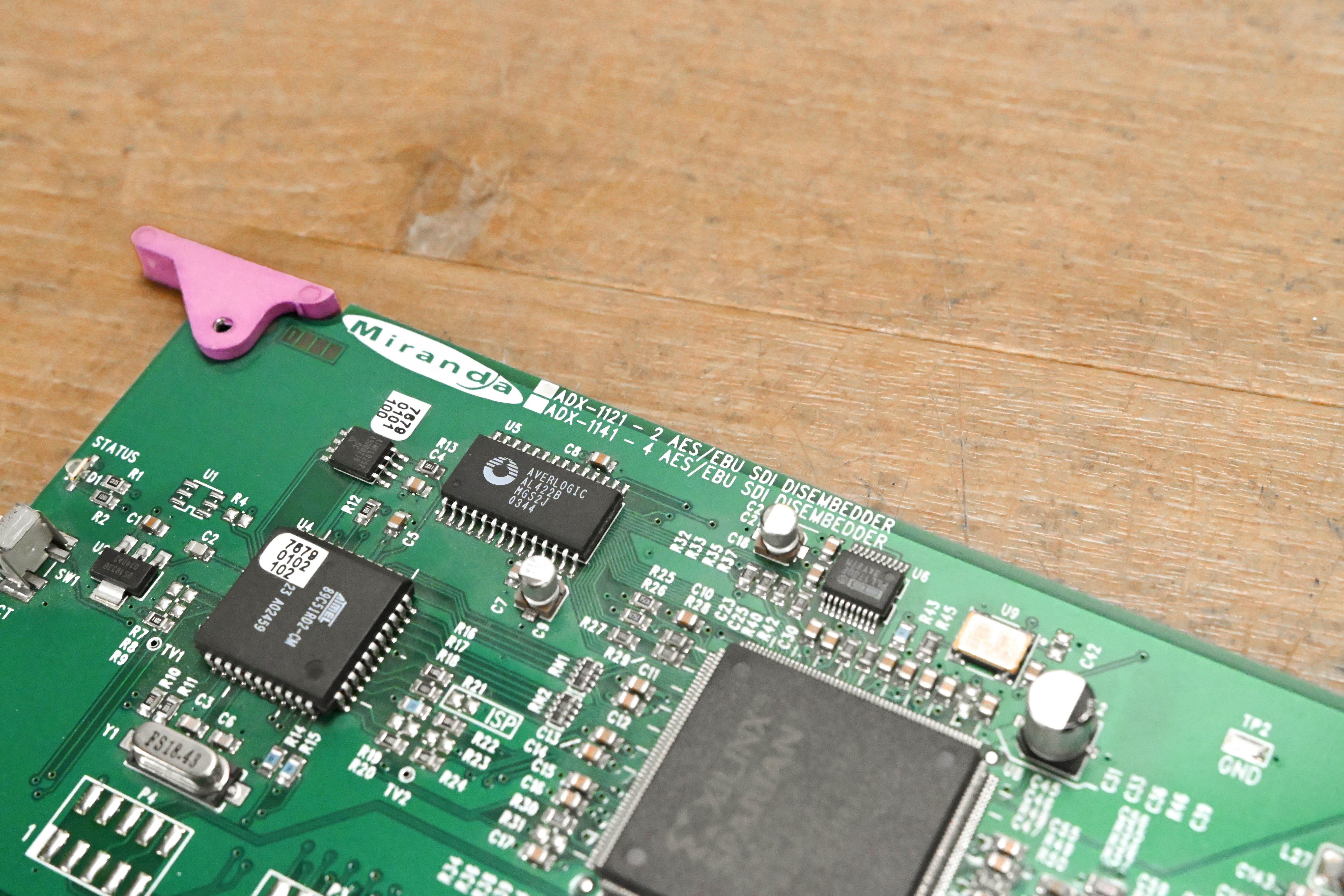 Miranda ADX-1141 4-Channel AES/EBU SDI Audio Disembedder Densité Card