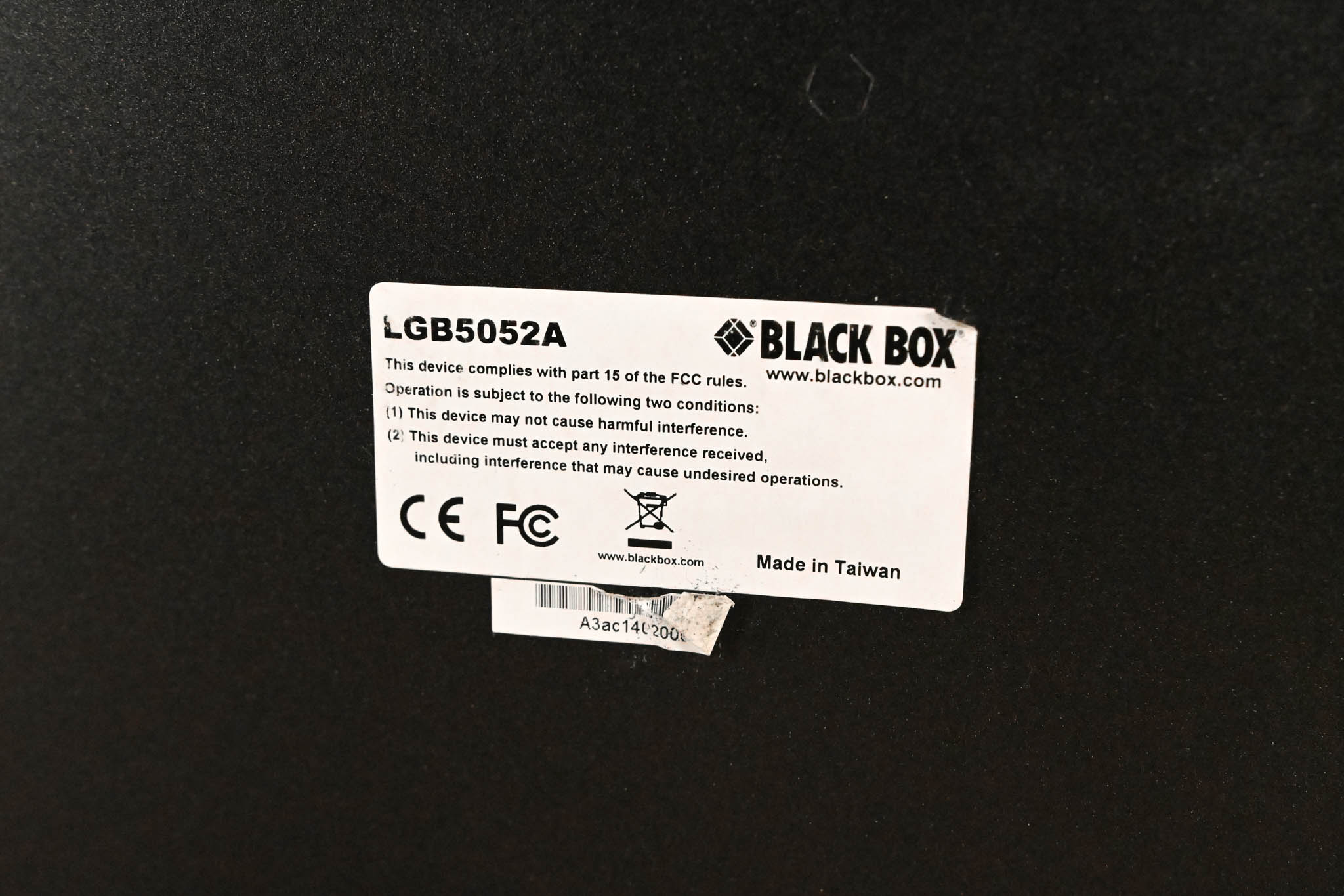 Black Box LGB5052A Gigabit Managed Switch Eco With 10G Uplinks