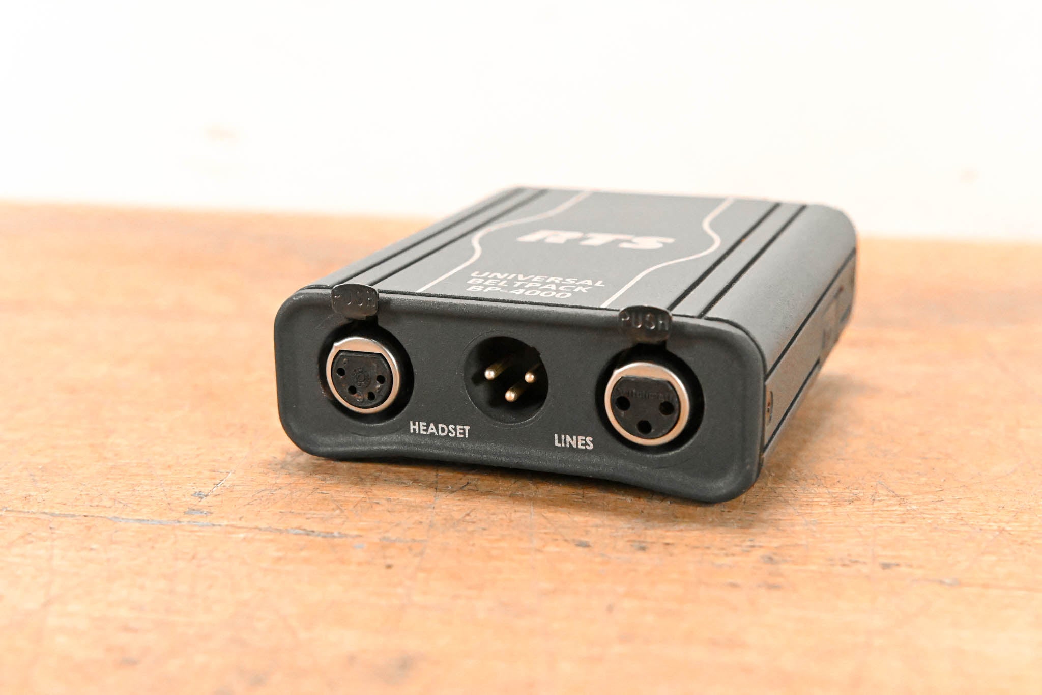 RTS BP-4000 Single Channel Universal Beltpack Headset Station