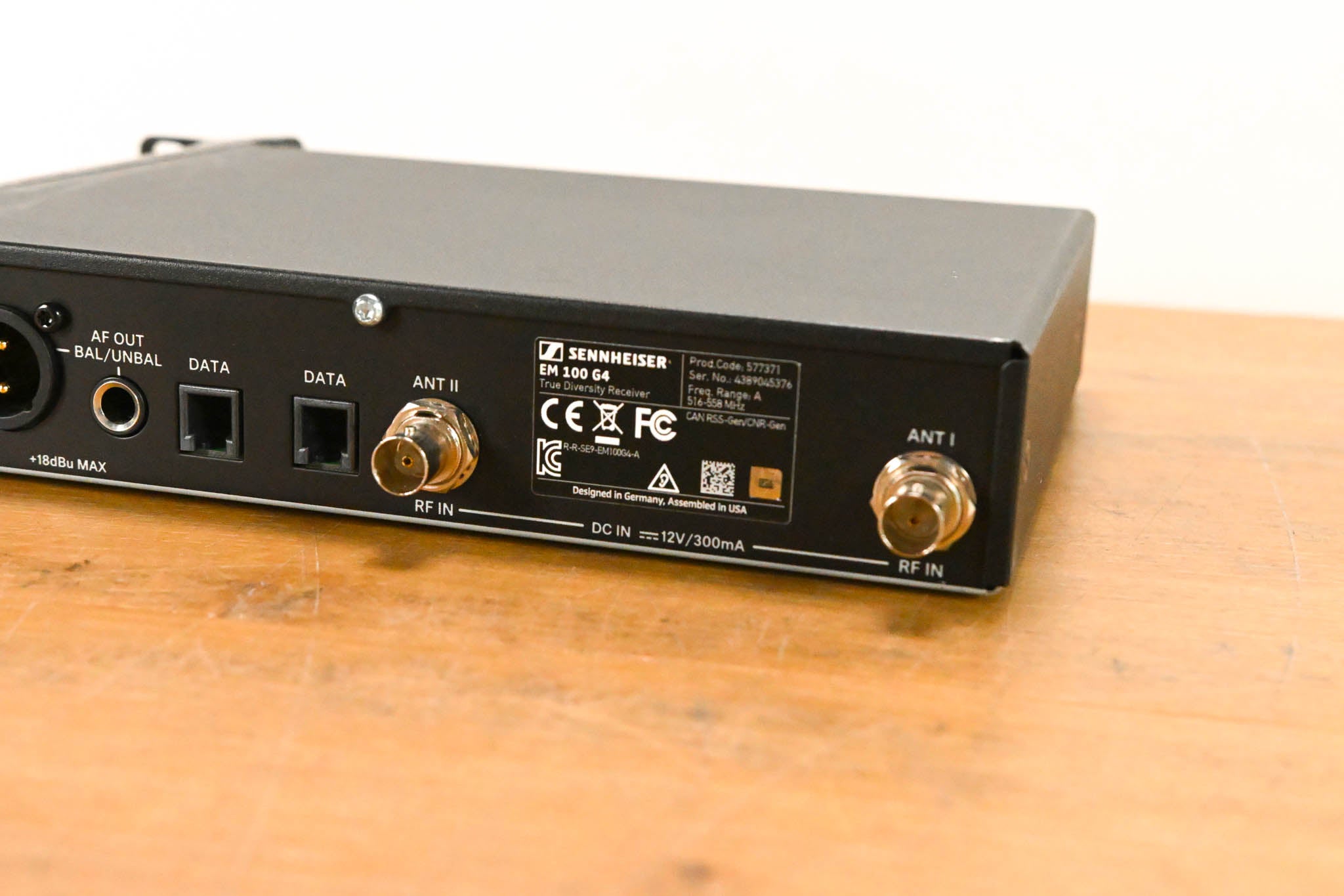 Sennheiser ew 100 G4 Bodypack Wireless System - A Range NO POWER SUPPLY