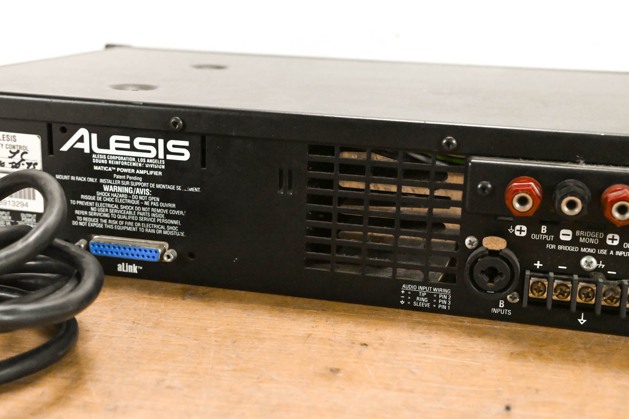 Alesis Matica 500 Dual-Channel Power Amplifier