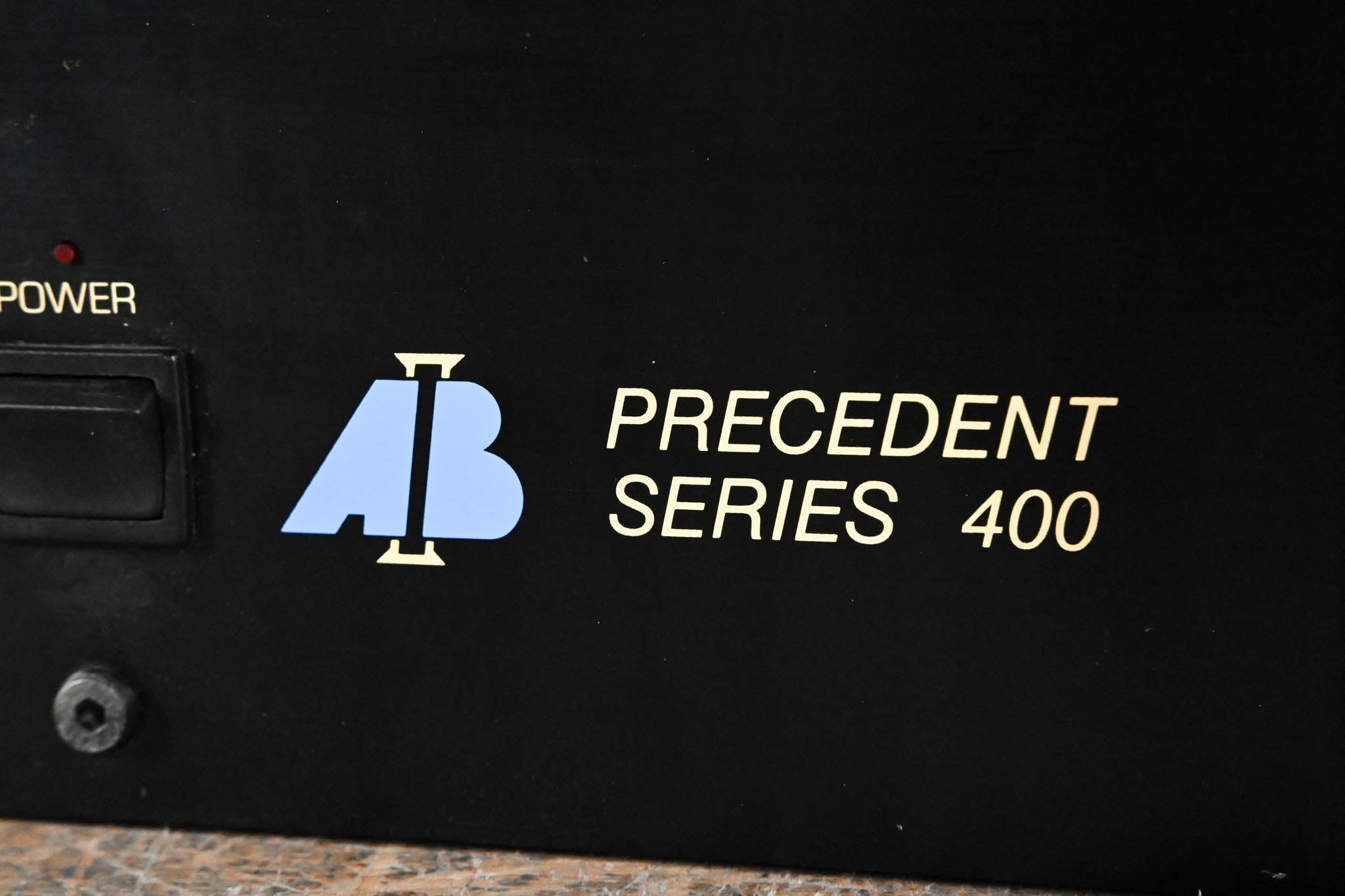 AB International Precedent Series 400 2-Channel Power Amplifier