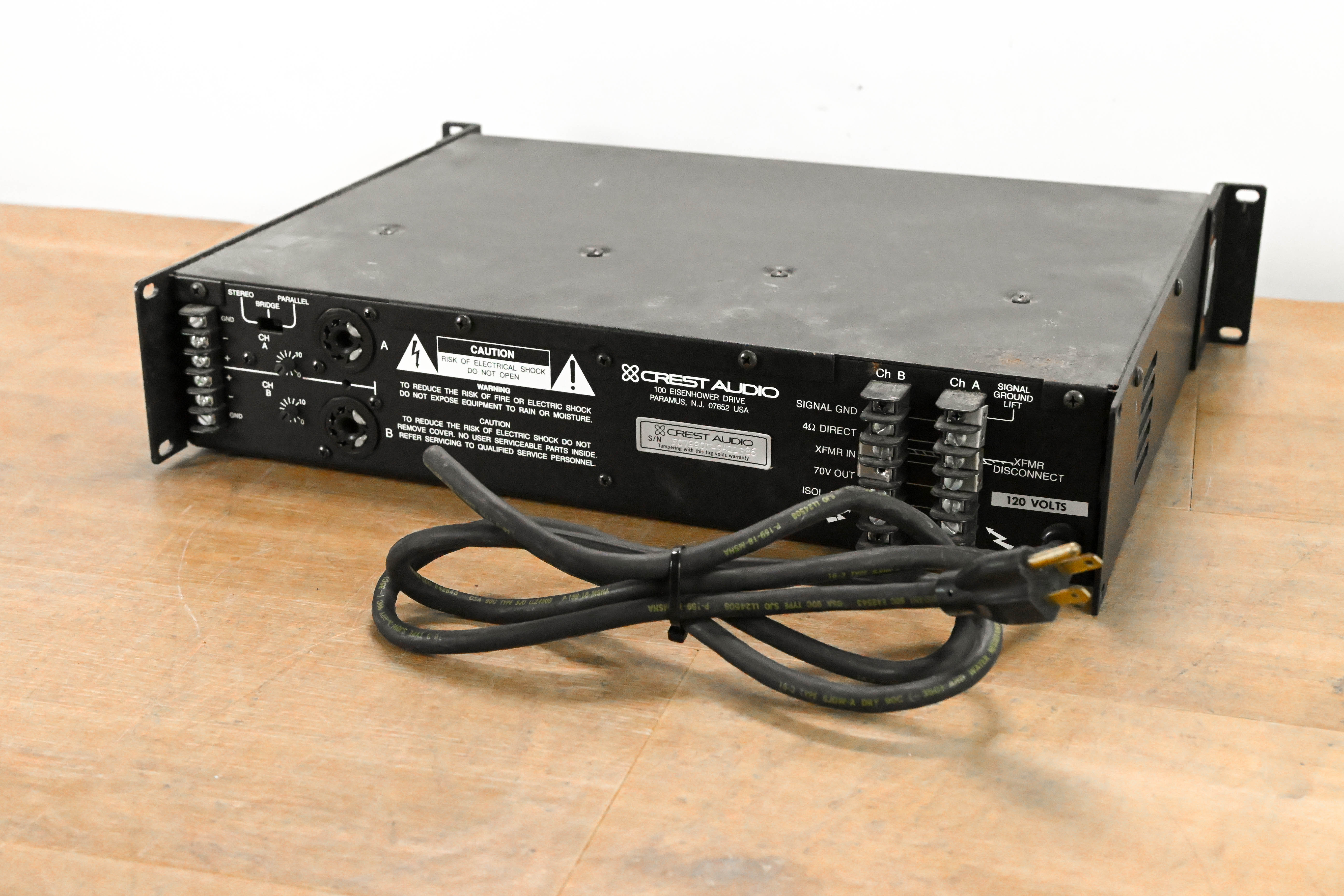 Crest Audio FCV220 2-Channel Installation Power Amplifier