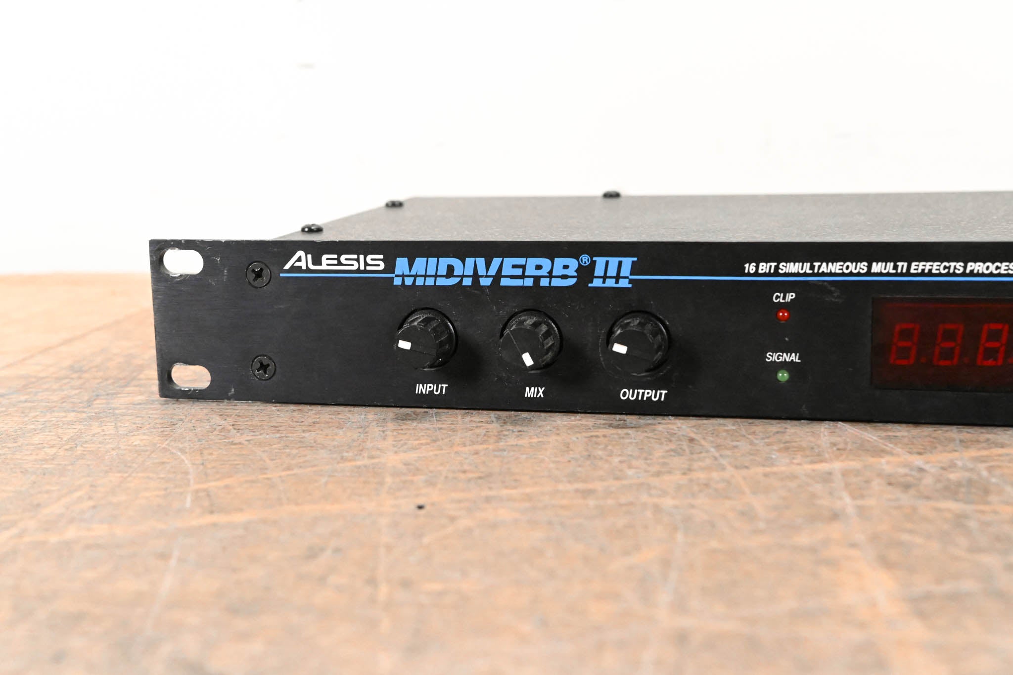 Alesis Midiverb III Digital Effects Processor (NO POWER SUPPLY)