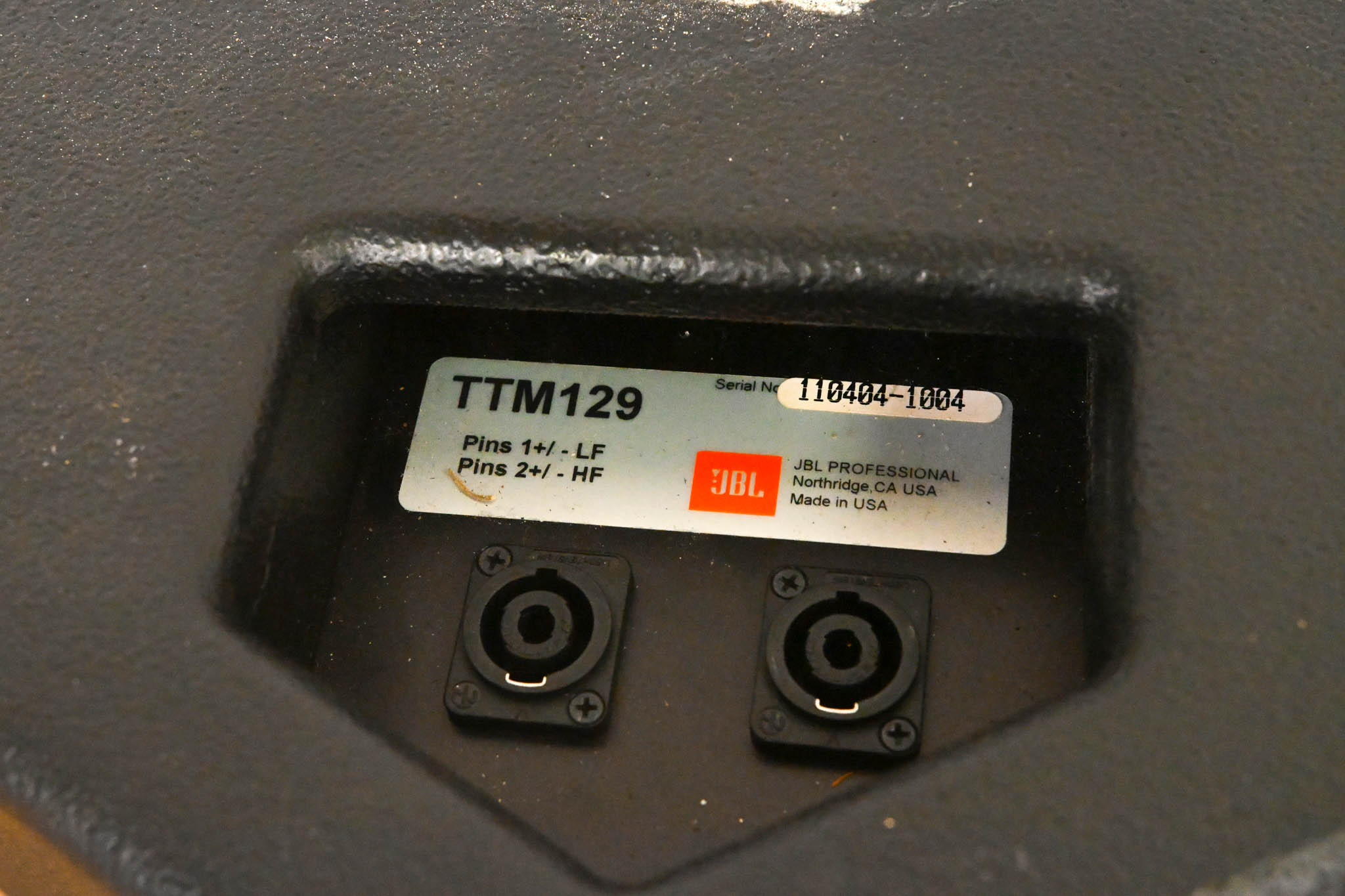 JBL TTM129 Ultra-Compact Passive Stage Monitor
