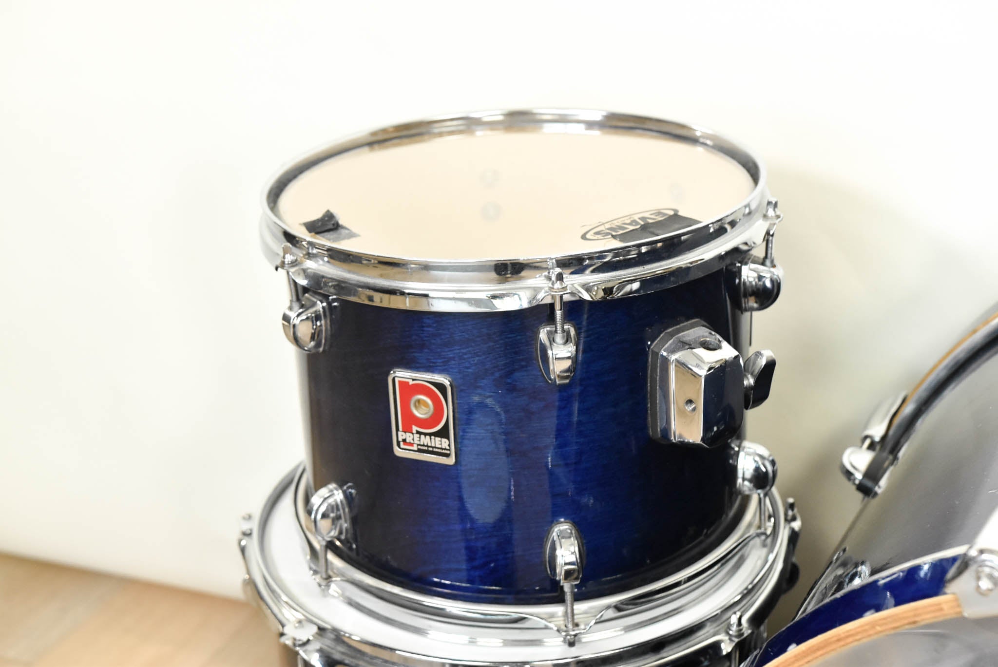 Premier 4-Piece Drum Kit - Transparent Blue