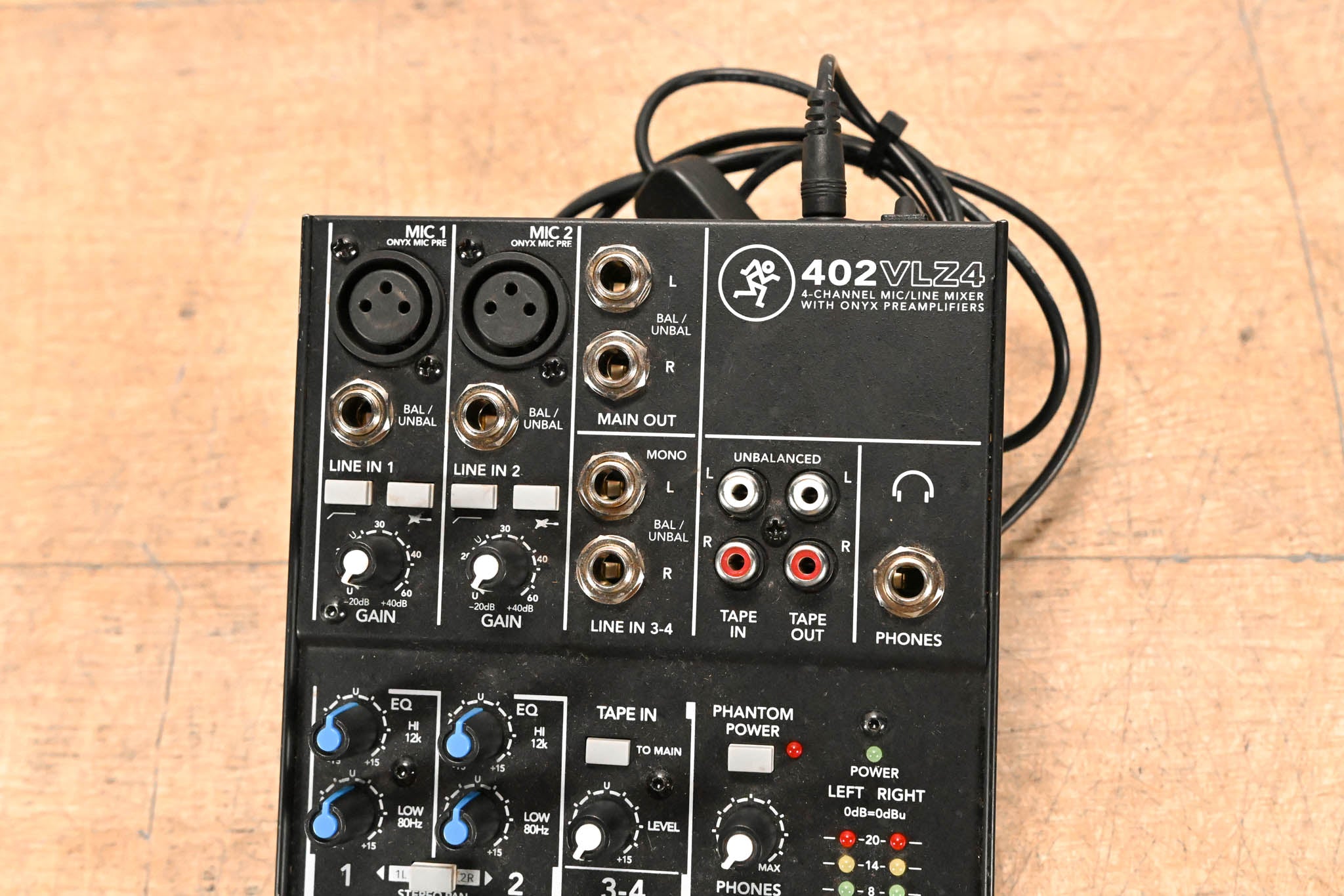 Mackie 402VLZ4 4-Channel Ultra-Compact Analog Mixer