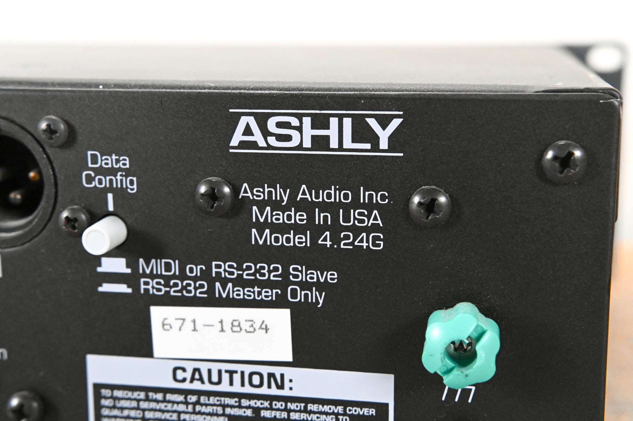 Ashly Protea System II 4.24G 4-Channel Digital Graphic Equalizer