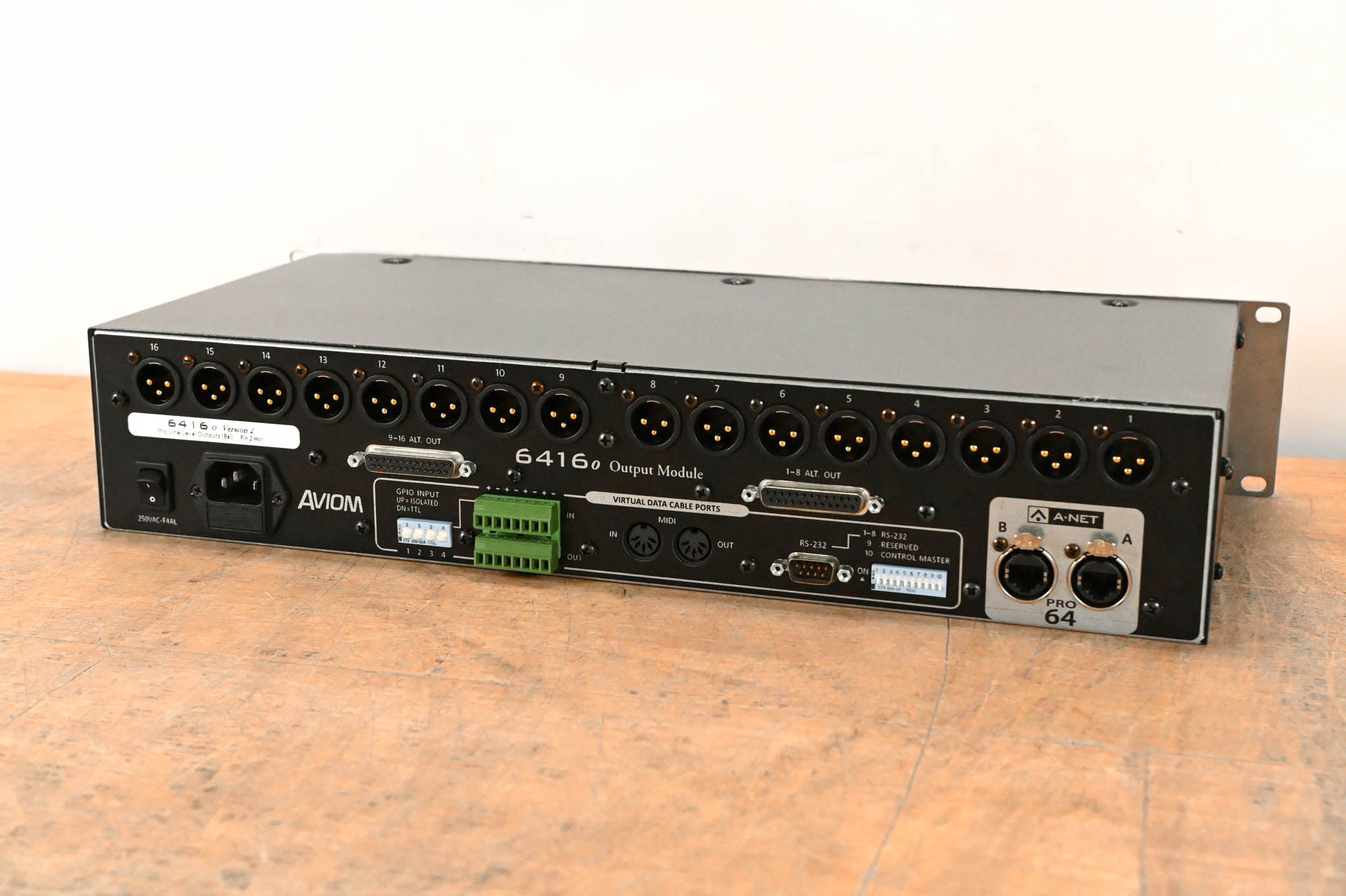 Aviom 6416o Output Module - Version 2