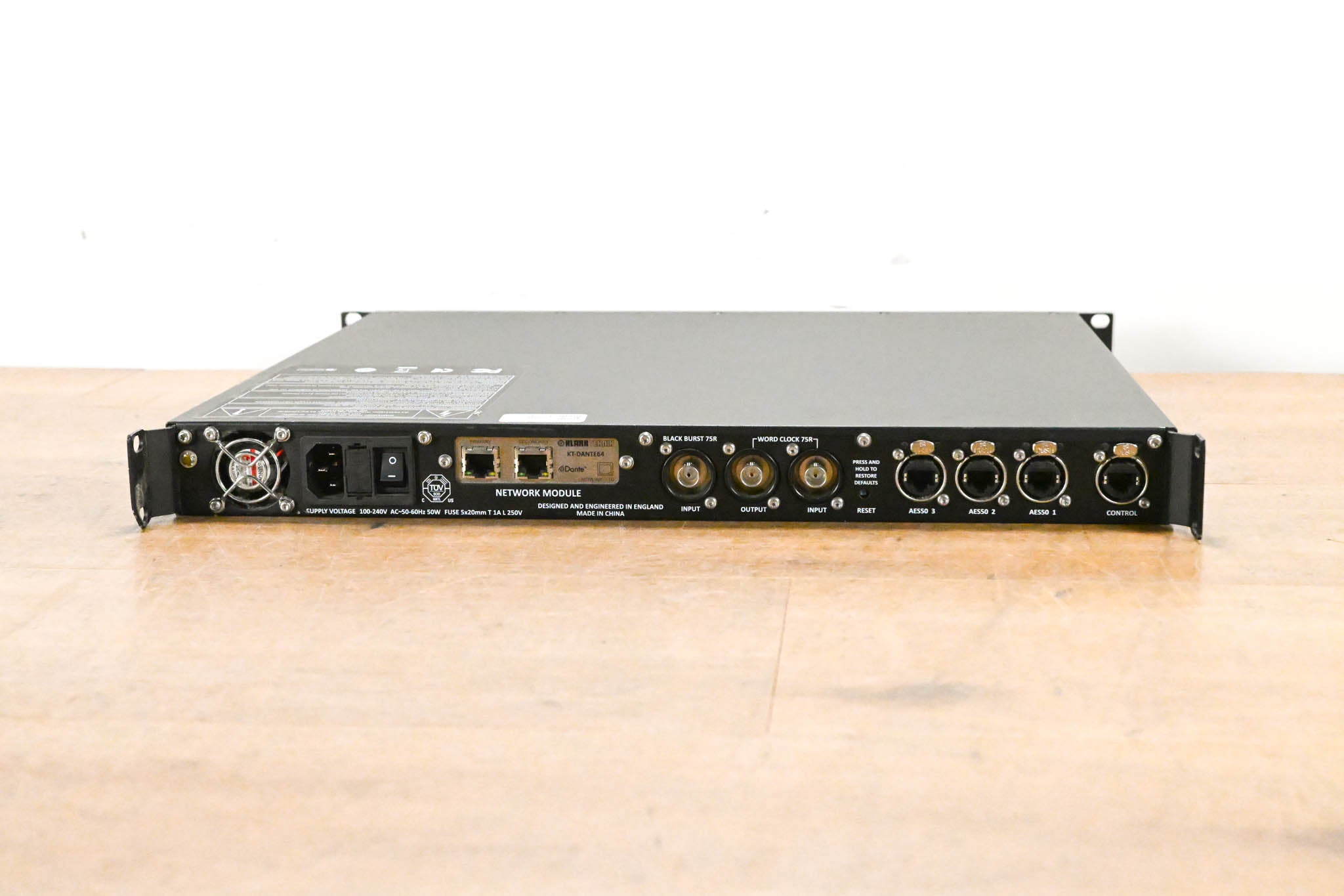 Klark Teknik DN9650 Digital Audio Network Bridge