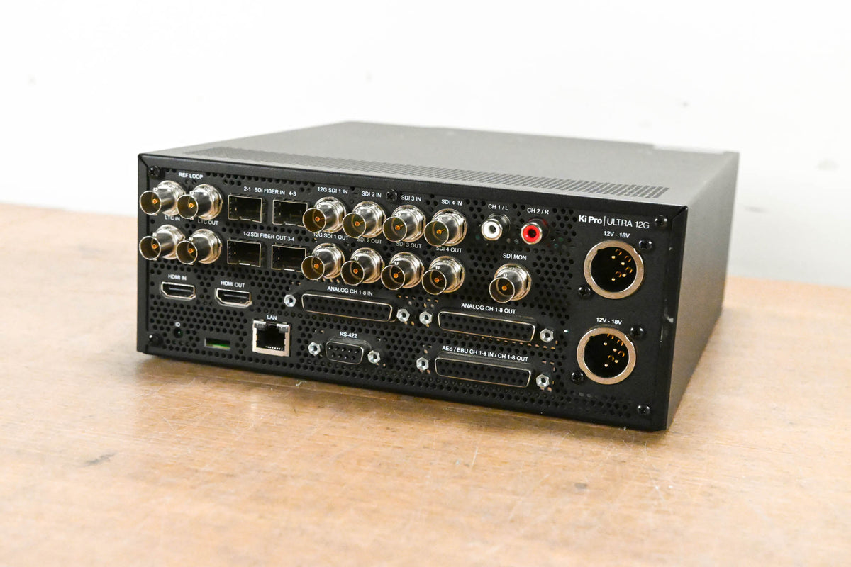 AJA Ki Pro Ultra 12G DCI/UHD/HD Recorder/Player (NO POWER SUPPLY)
