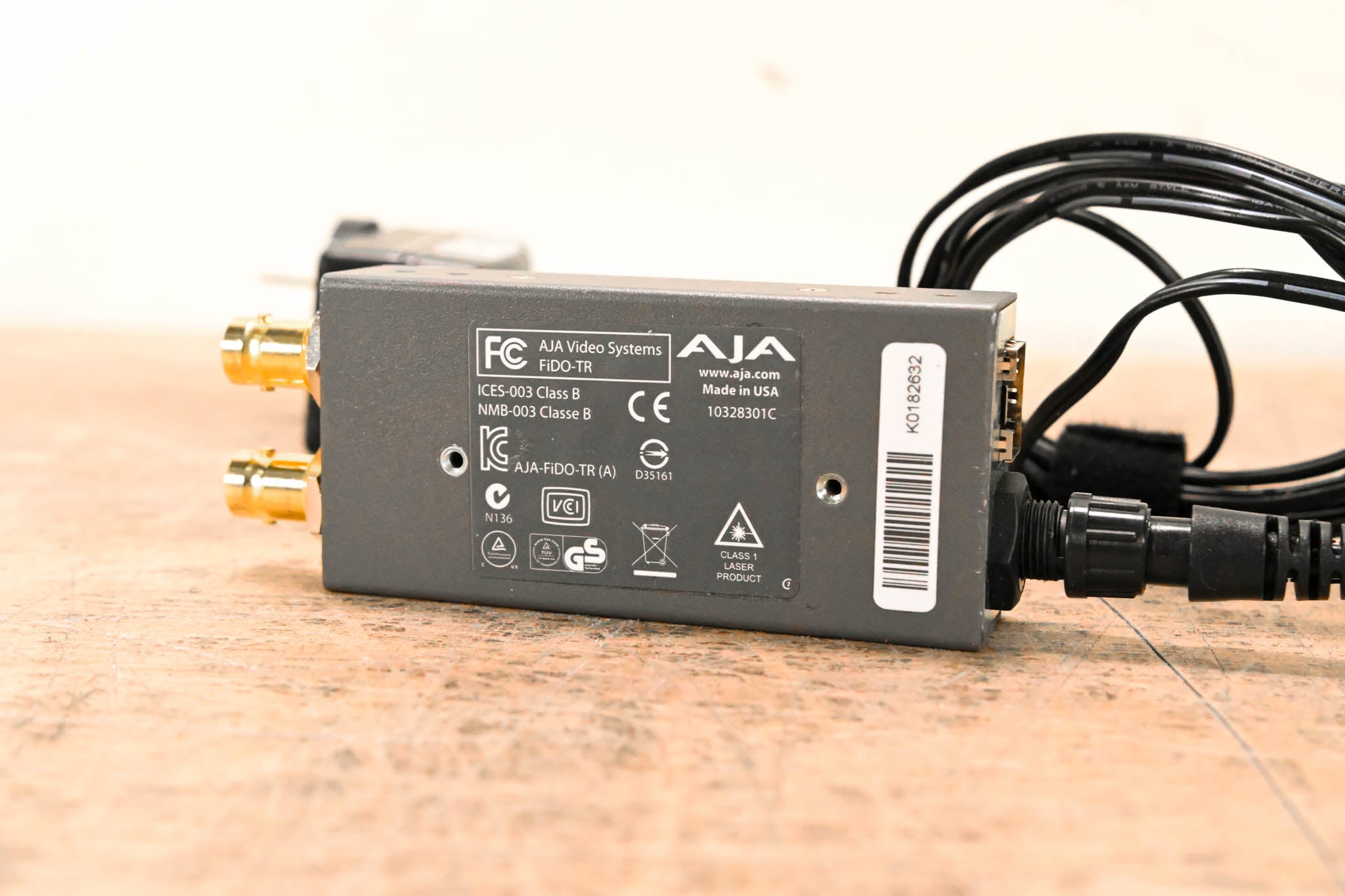 AJA FiDO-TR 1-Channel 3G-SDI/LC Single-Mode LC Fiber Transceiver