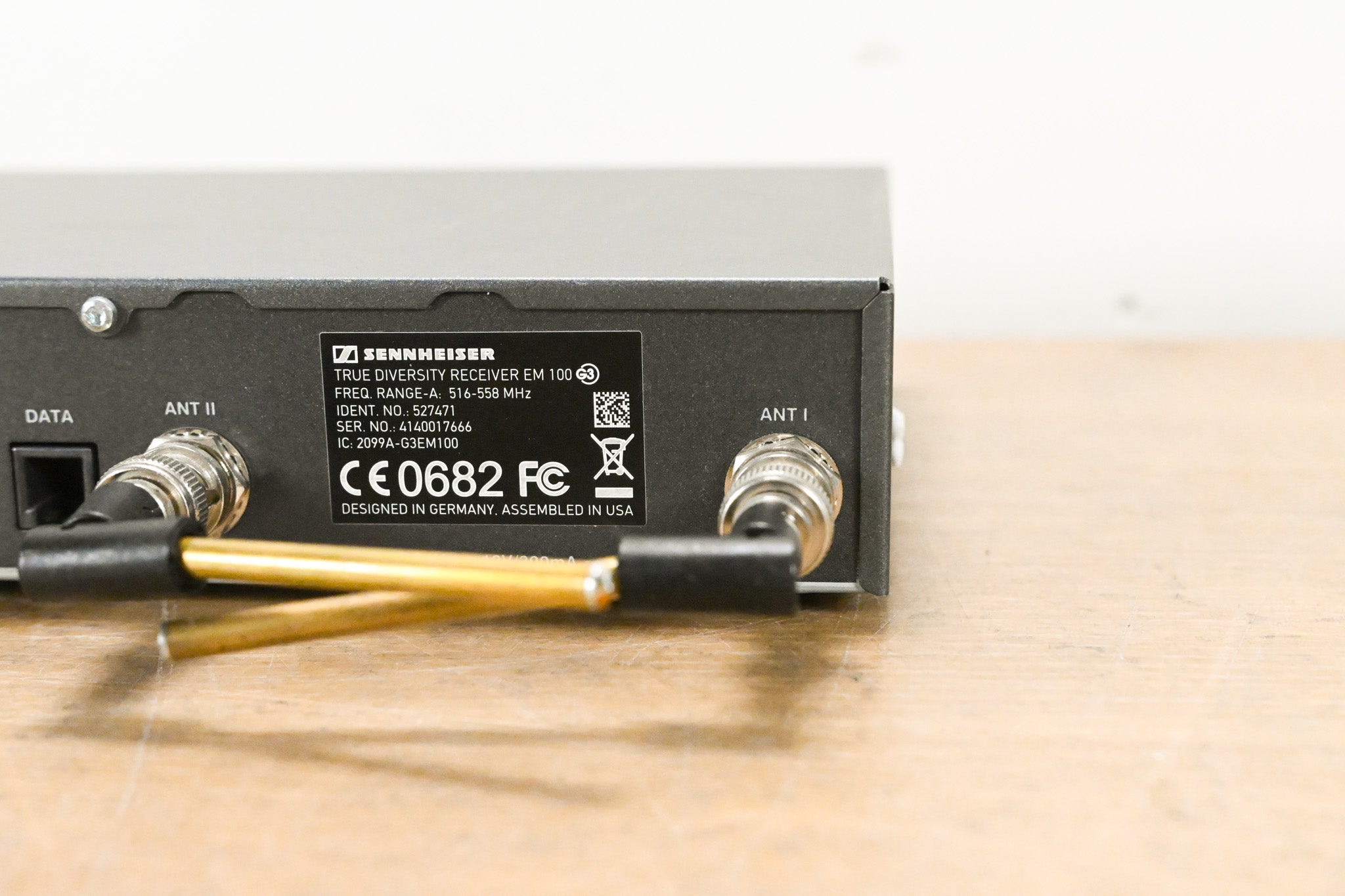 Sennheiser ew 100 G3 Bodypack Wireless System - A Range NO POWER SUPPLY