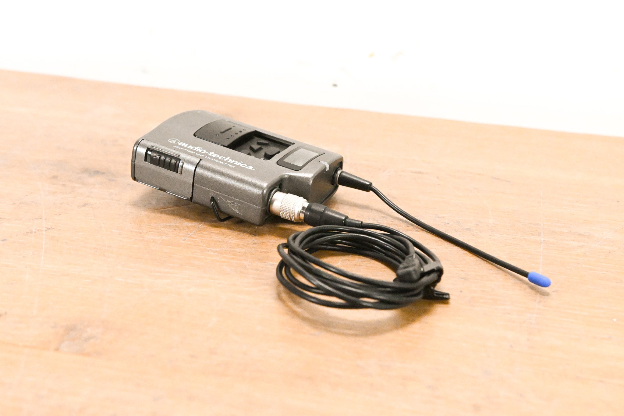Audio-Technica AEW-T1000 Wireless Bodypack w/ Lavalier Mic - 655-680 MHz