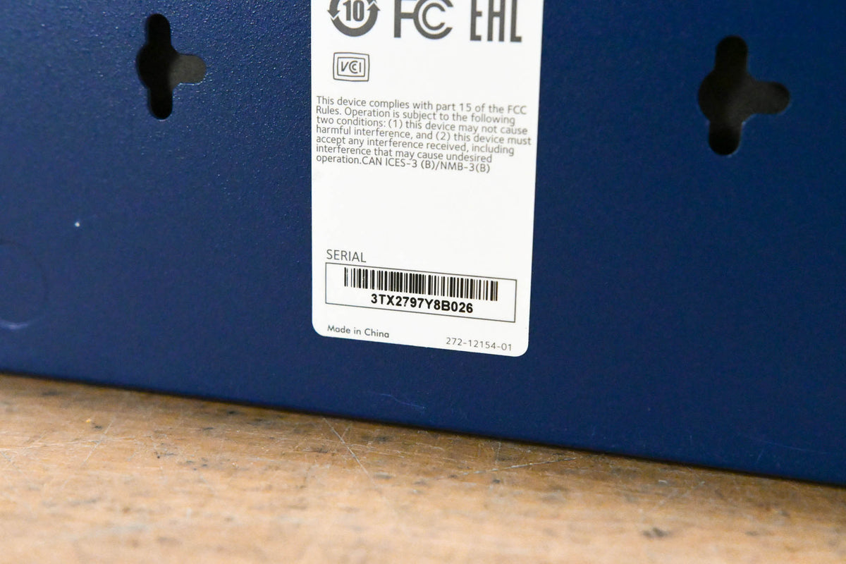 NETGEAR GS108 v4 8-Port Gigabit Unmanaged Switch (NO POWER SUPPLY)