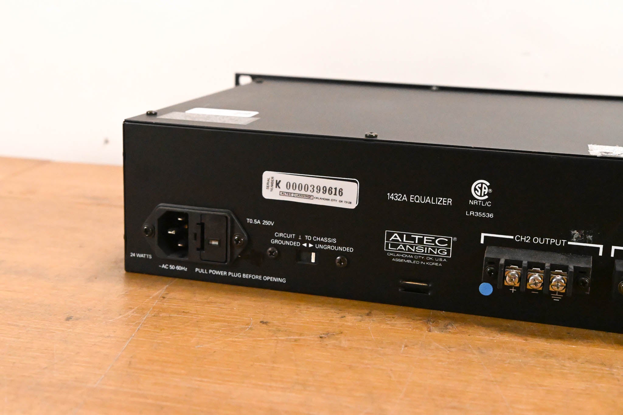 Altec Lansing 1432A 31 Band Graphic Equalizer