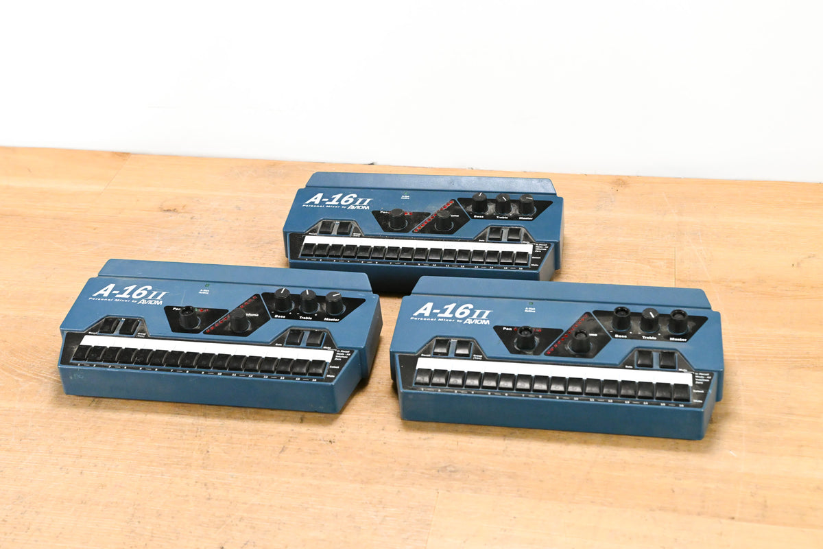 Aviom A-16II Personal Mixer (Pack of 3)