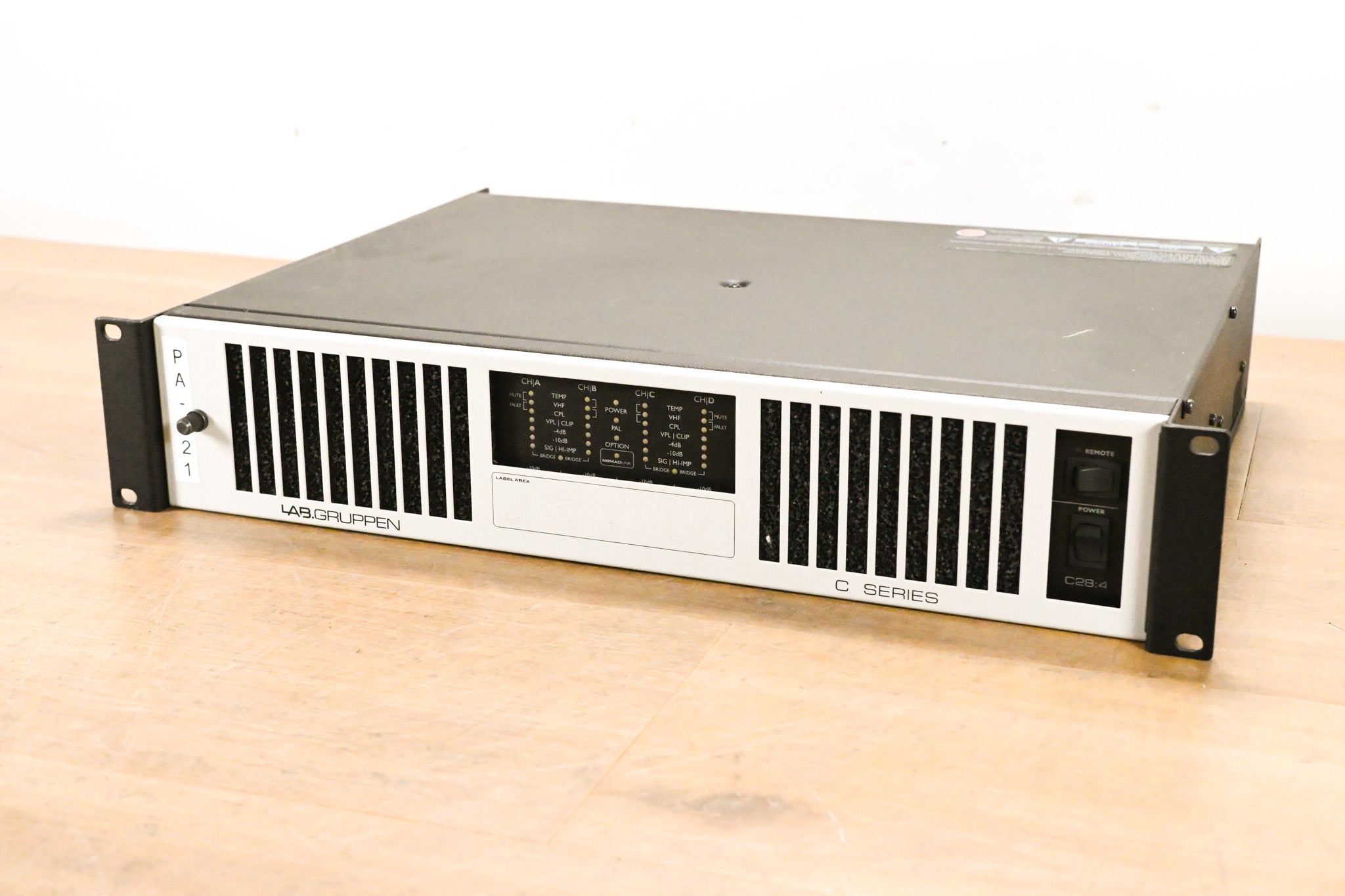 Lab Gruppen C 28:4 2800W 4-Channel Power Amplifier
