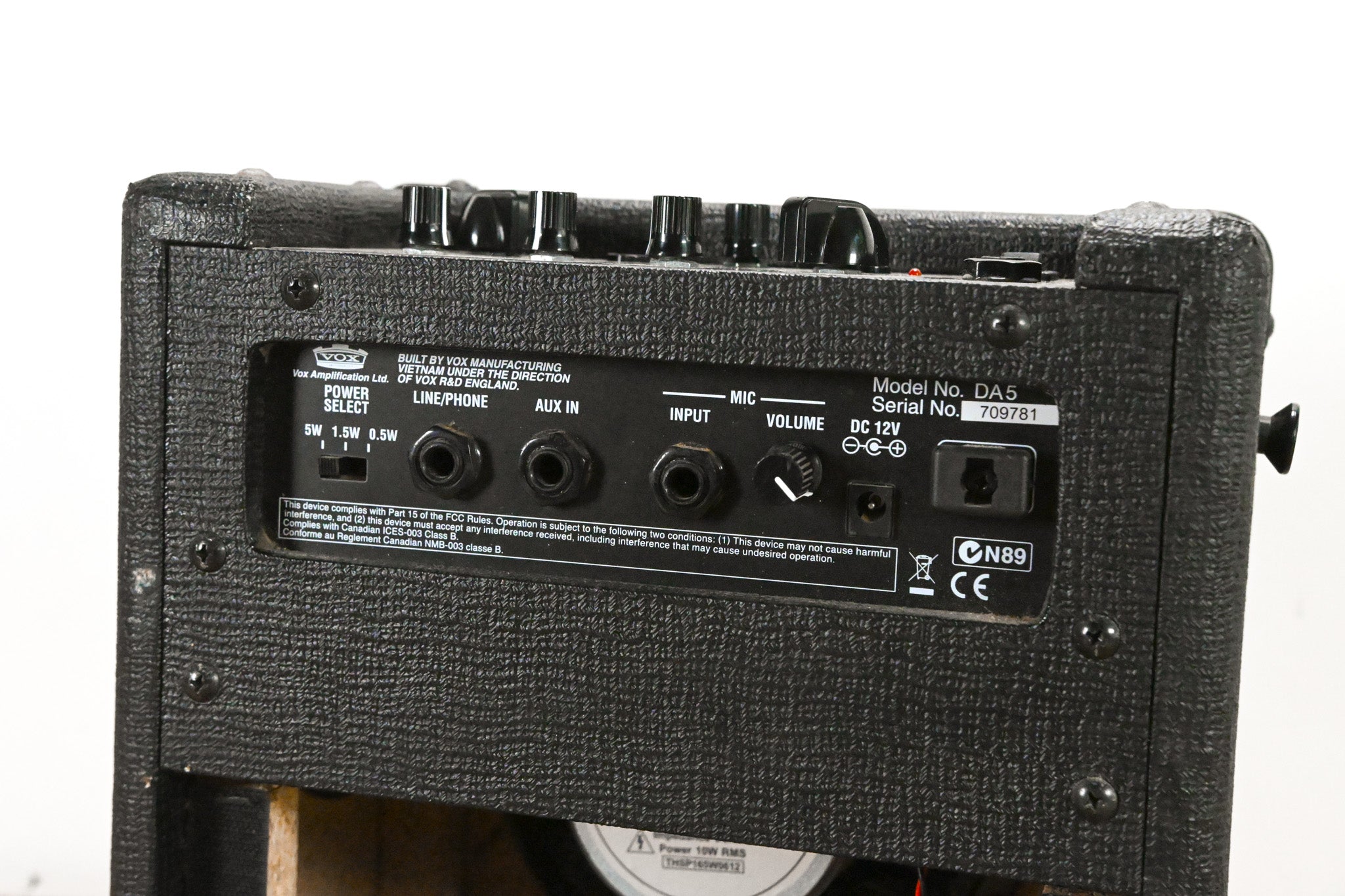 Vox DA5 1x6.5 Guitar Combo Amp Classic (NO POWER SUPPLY)