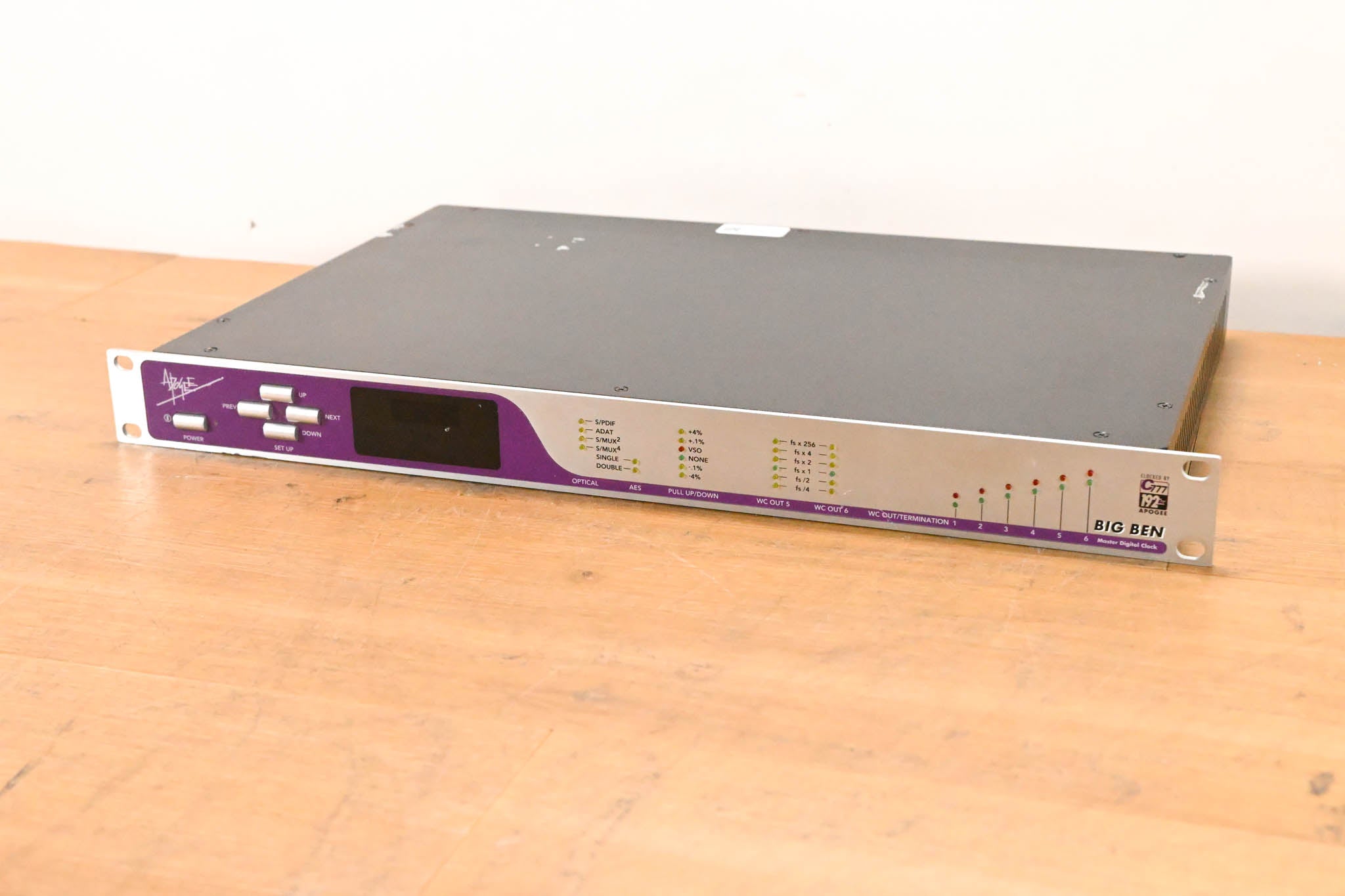 Apogee Big Ben C777 192k Master Digital Clock