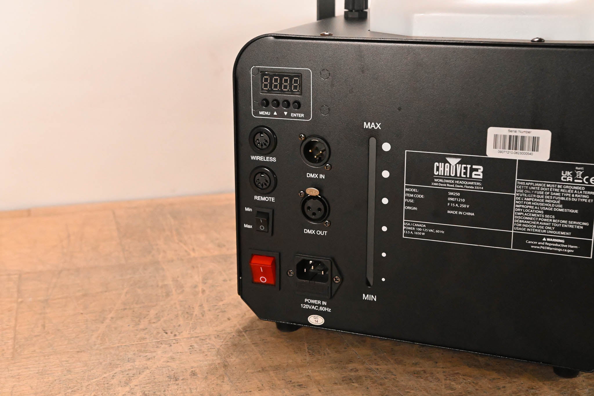Chauvet SM250 Snow Machine