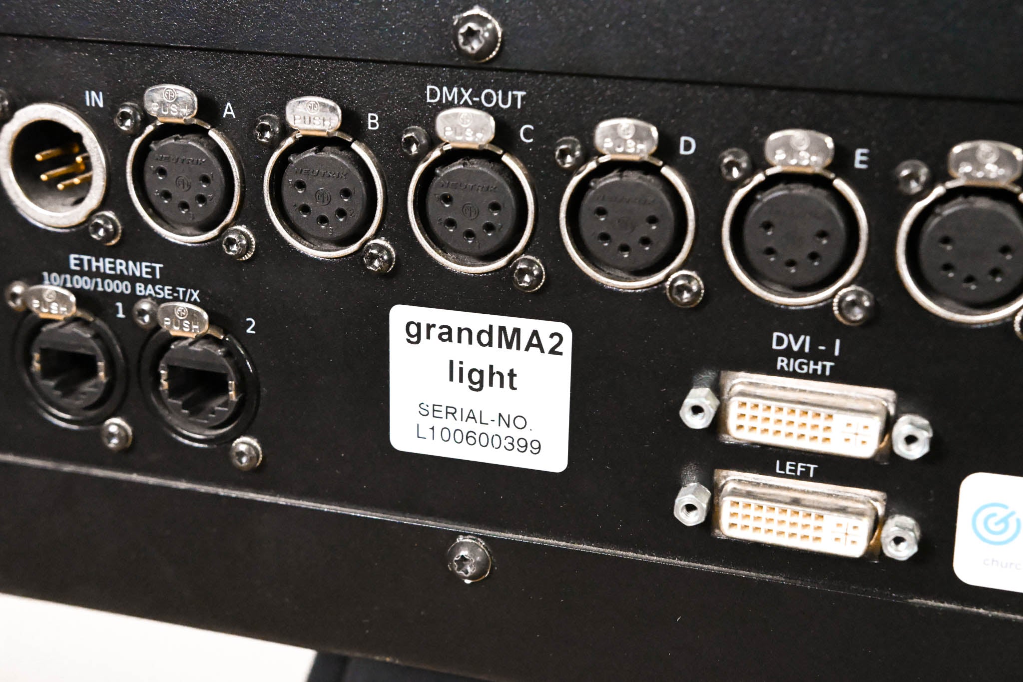 MA Lighting GrandMA2 Light Lighting Console CG01Z1Z