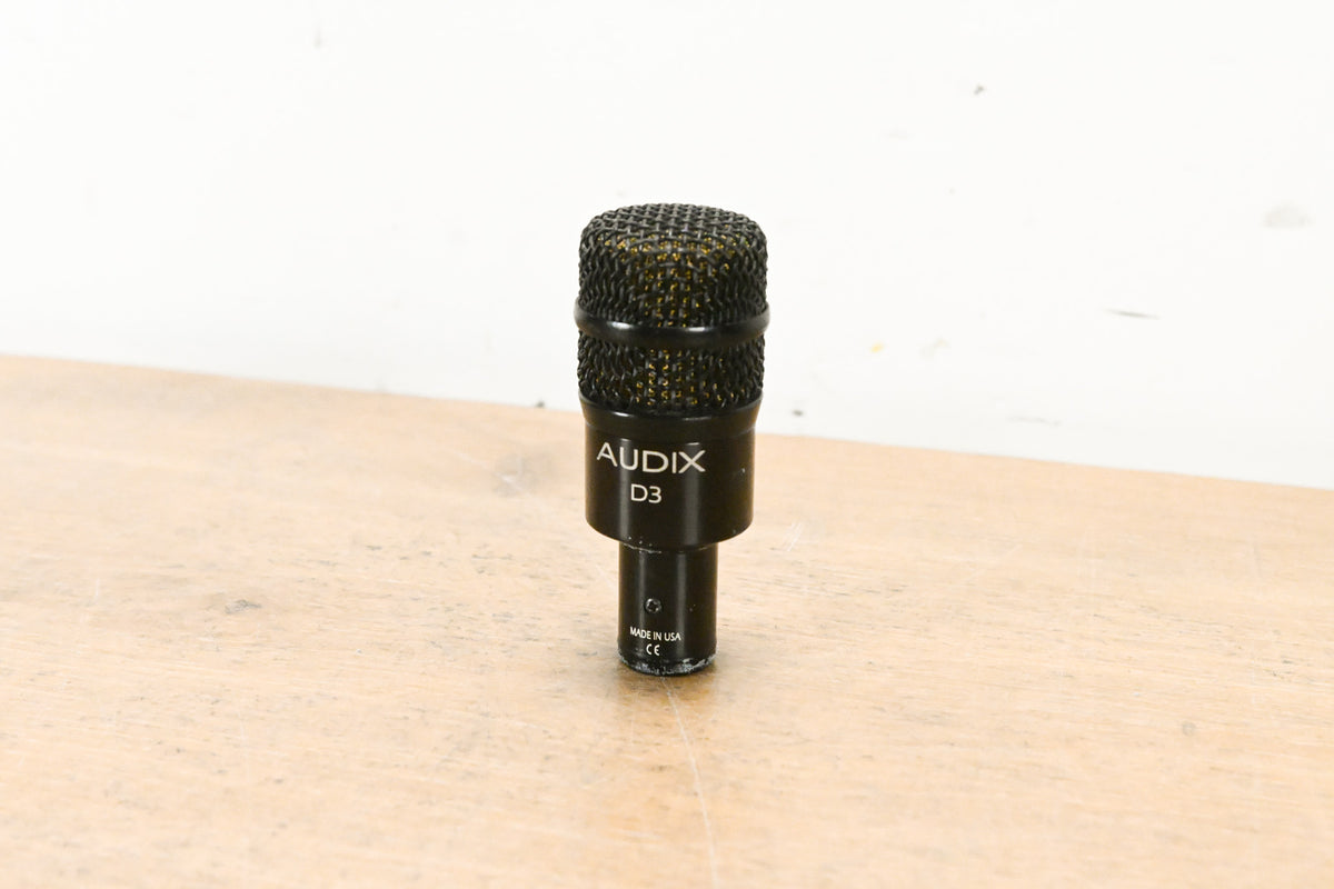 Audix D3 Dynamic Instrument Microphone