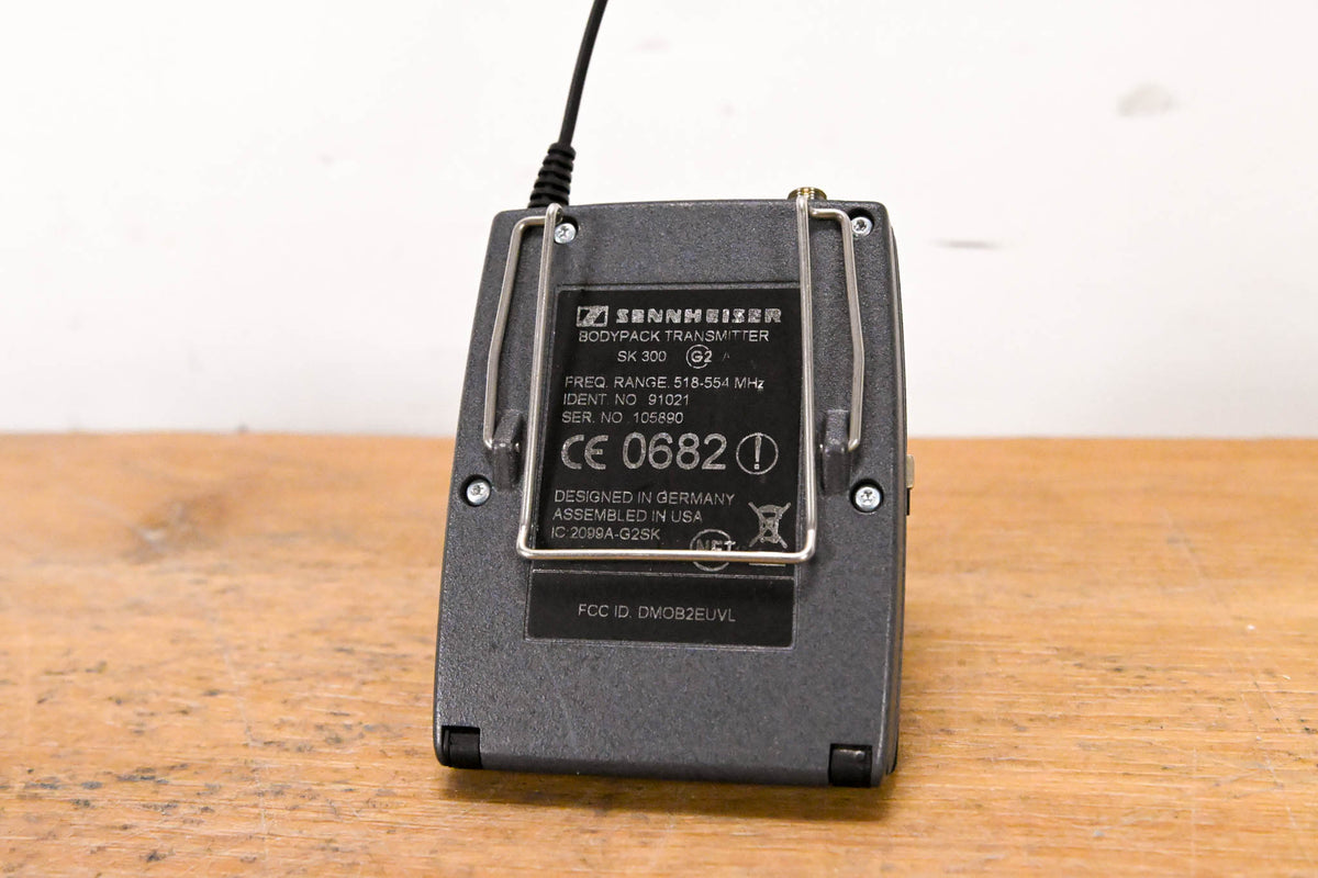 Sennheiser ew 300 G2 Bodypack Wireless System - 518-554MHz (NO PSU)