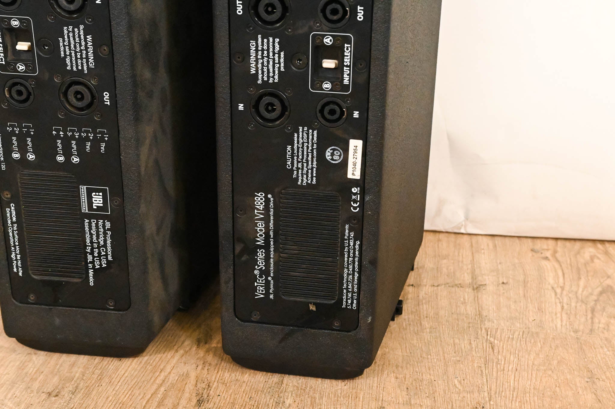 JBL VT4886 Dual 6.5" Passive Compact Line Array Loudspeakers (PAIR)